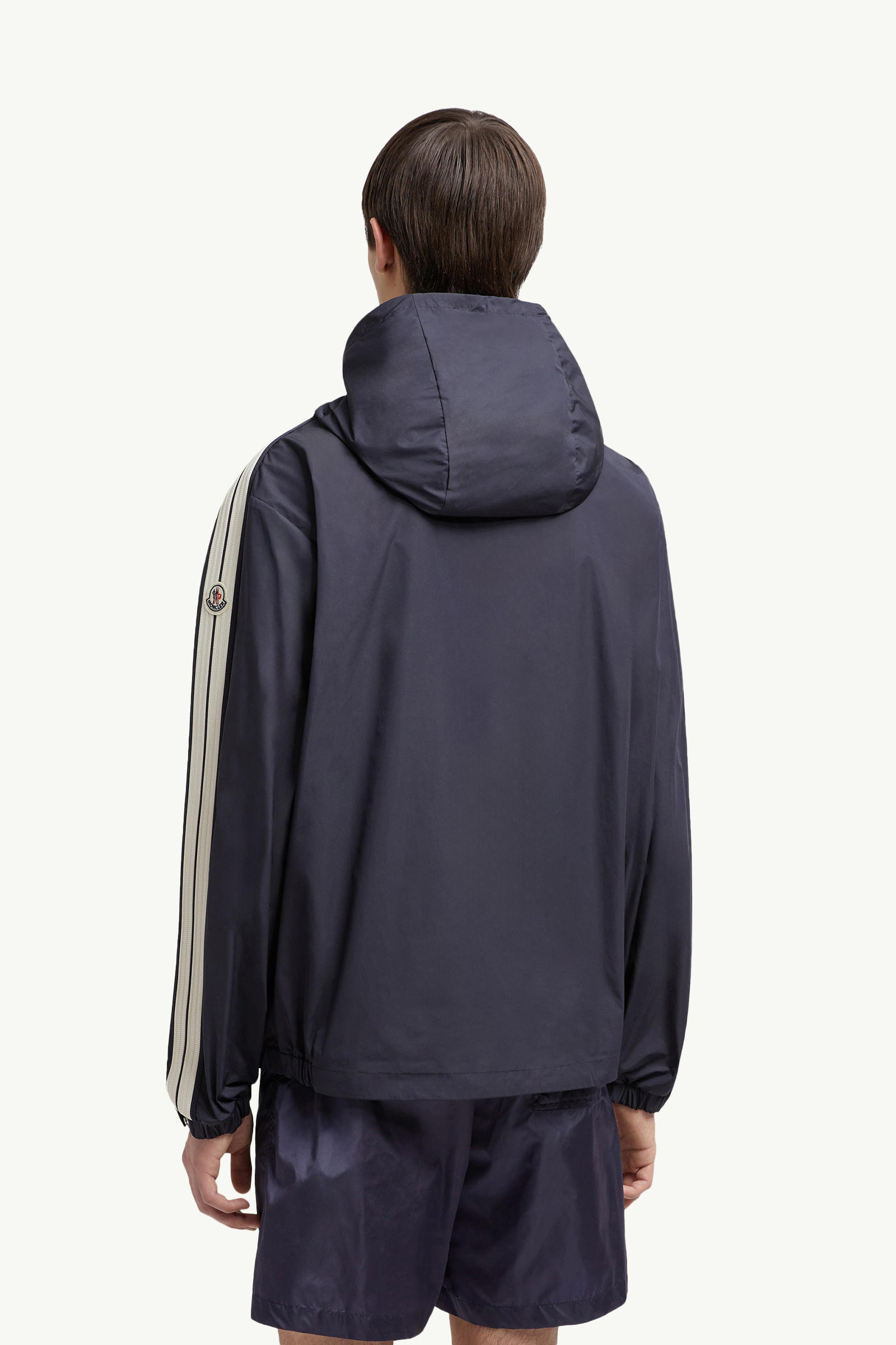 Olan Hooded Jacket Men Dark Blue Moncler 4