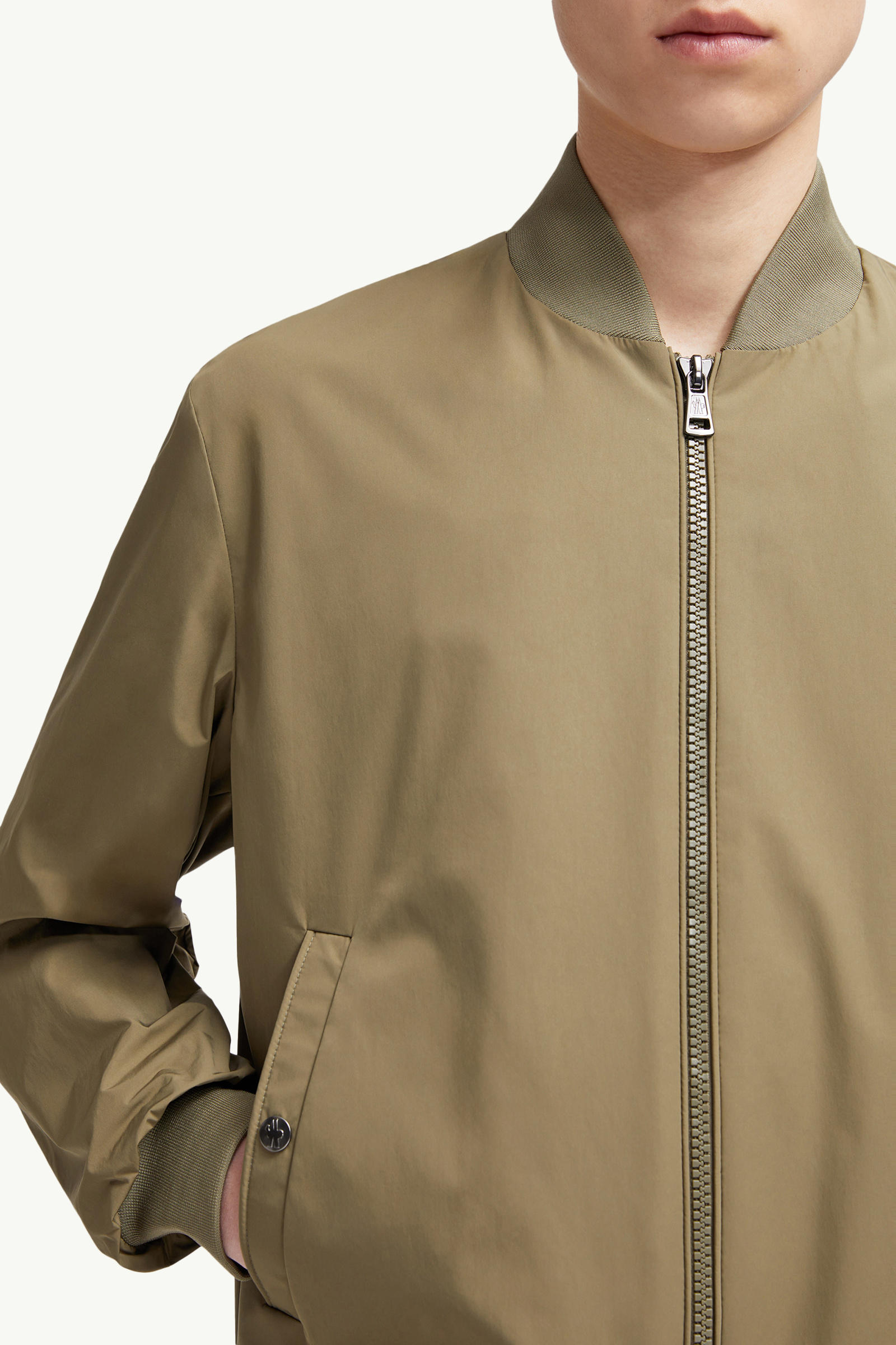 Grammont Bomber Jacket Men Olive Green Moncler 6