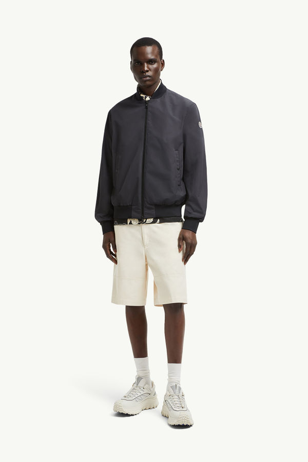 Grammont Bomber Jacket Men Black Moncler 0