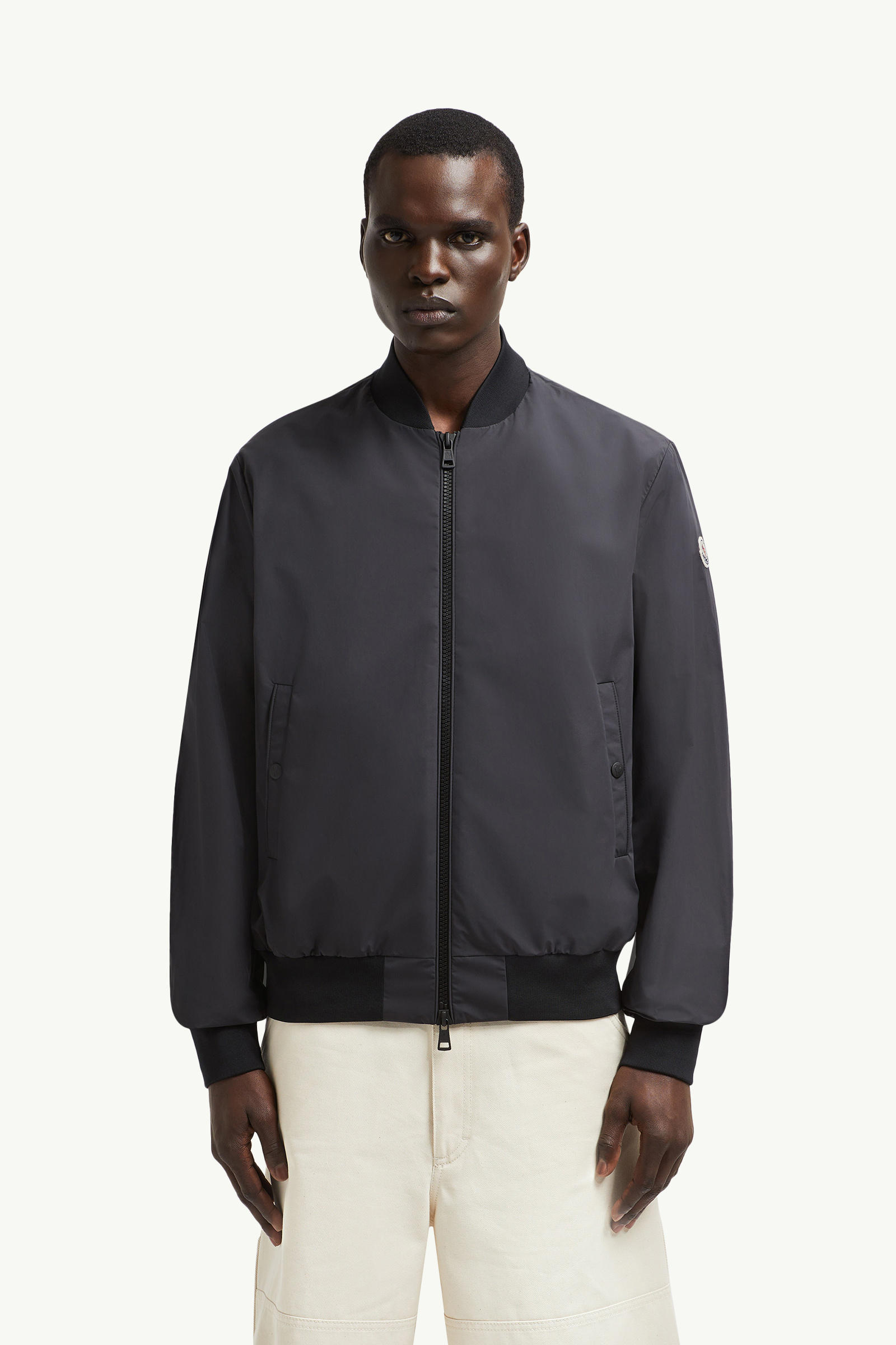Grammont Bomber Jacket Men Black Moncler 3