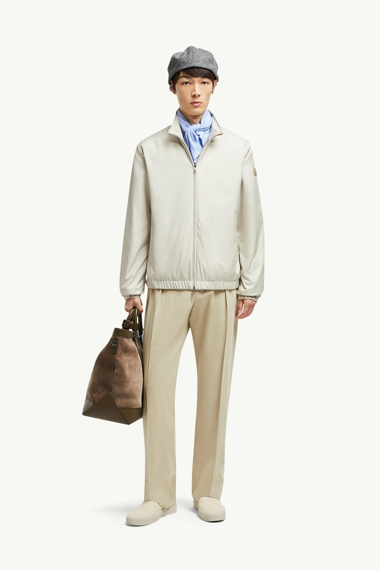 Meidassa Windbreaker Men White Moncler 0