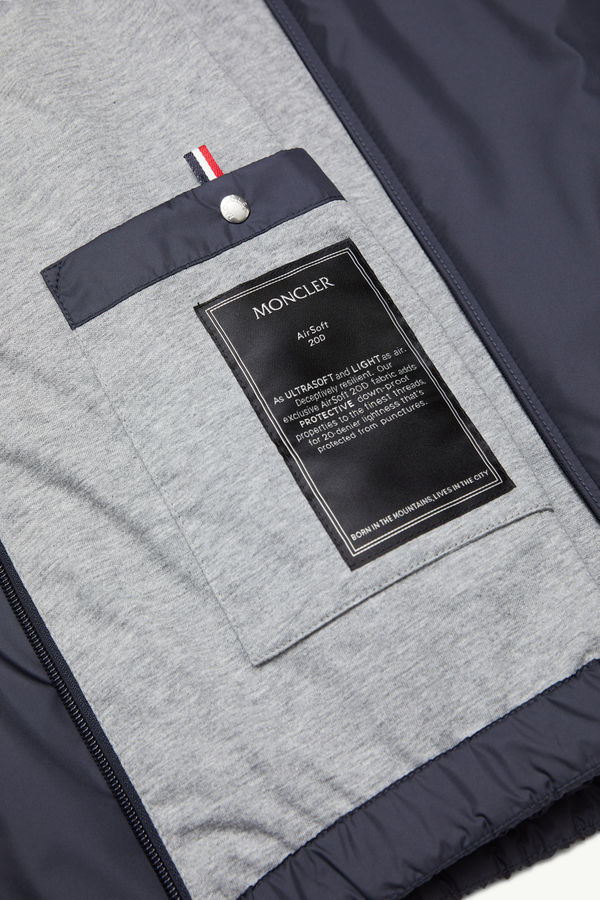 Meidassa Windbreaker Men Navy Blue Moncler 7