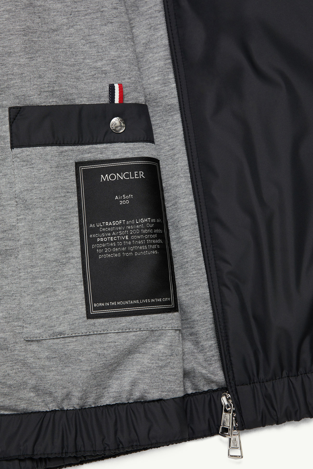 Meidassa Windbreaker Men Black Moncler 7