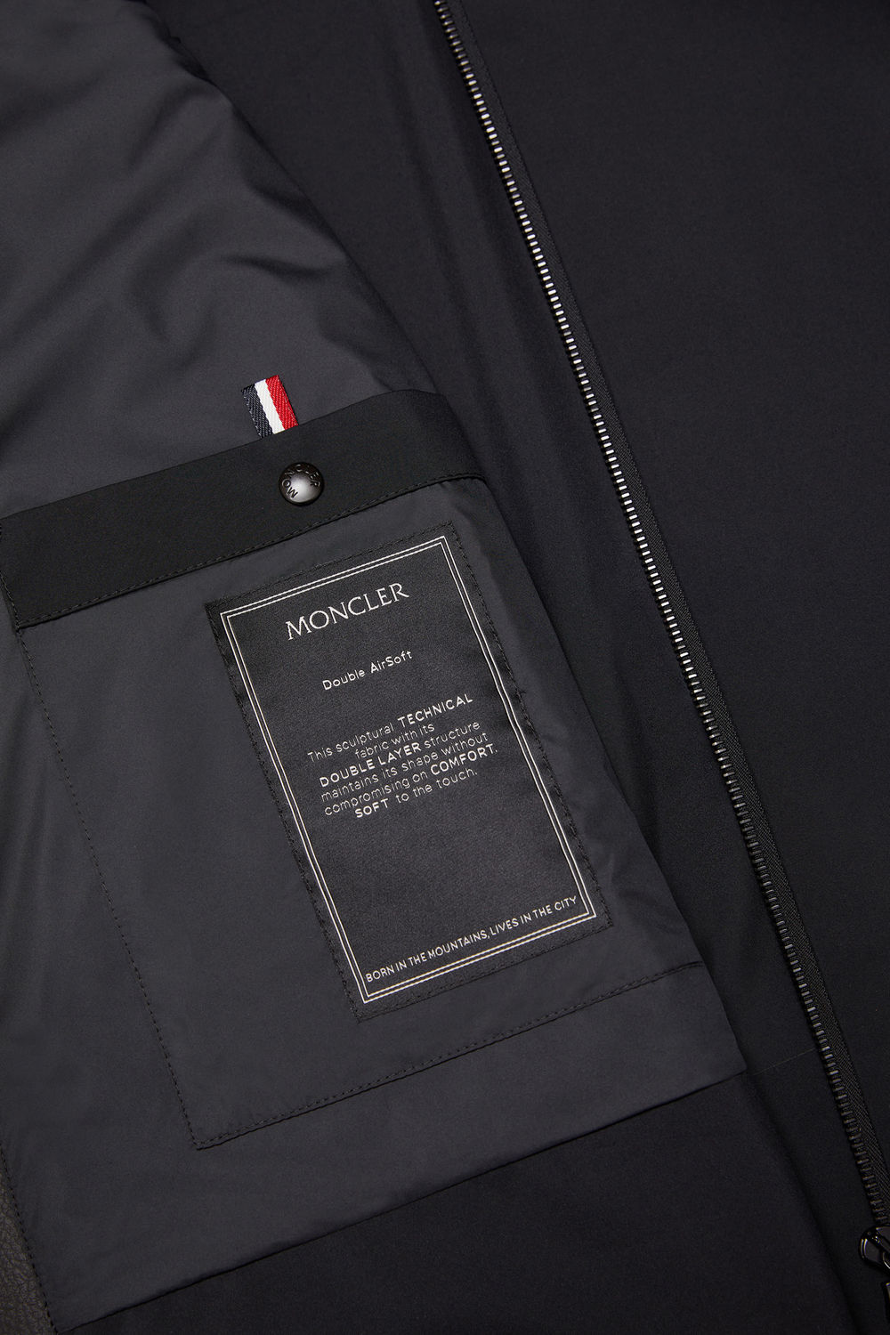 Chaberton Jacket Men Black Moncler 7