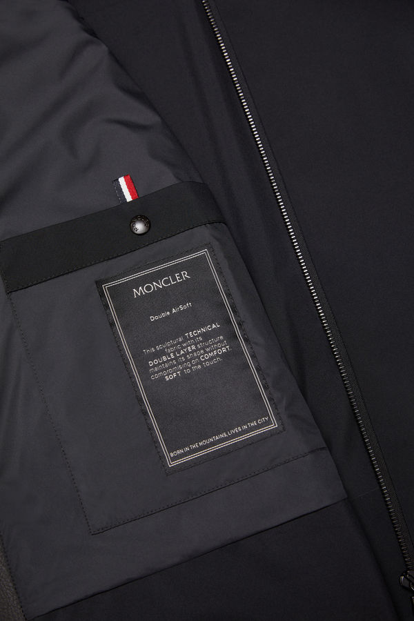 Chaberton Jacket Men Black Moncler 7