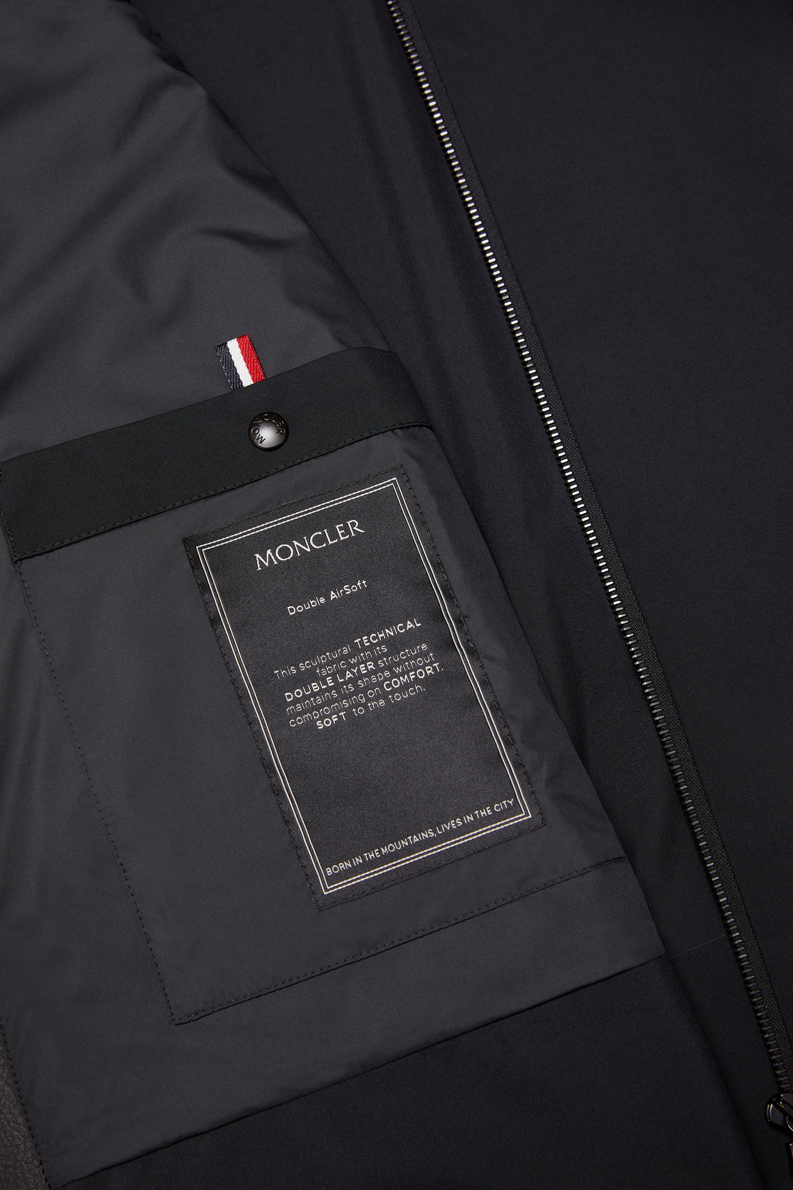 Chaberton Jacket Men Black Moncler 7