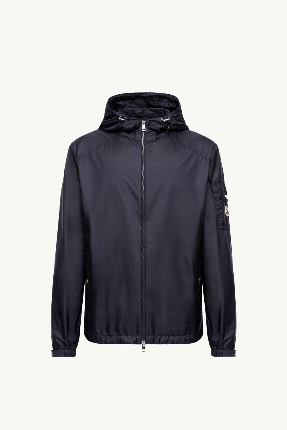 Etiache Hooded Rain Jacket Men Blue Moncler 2