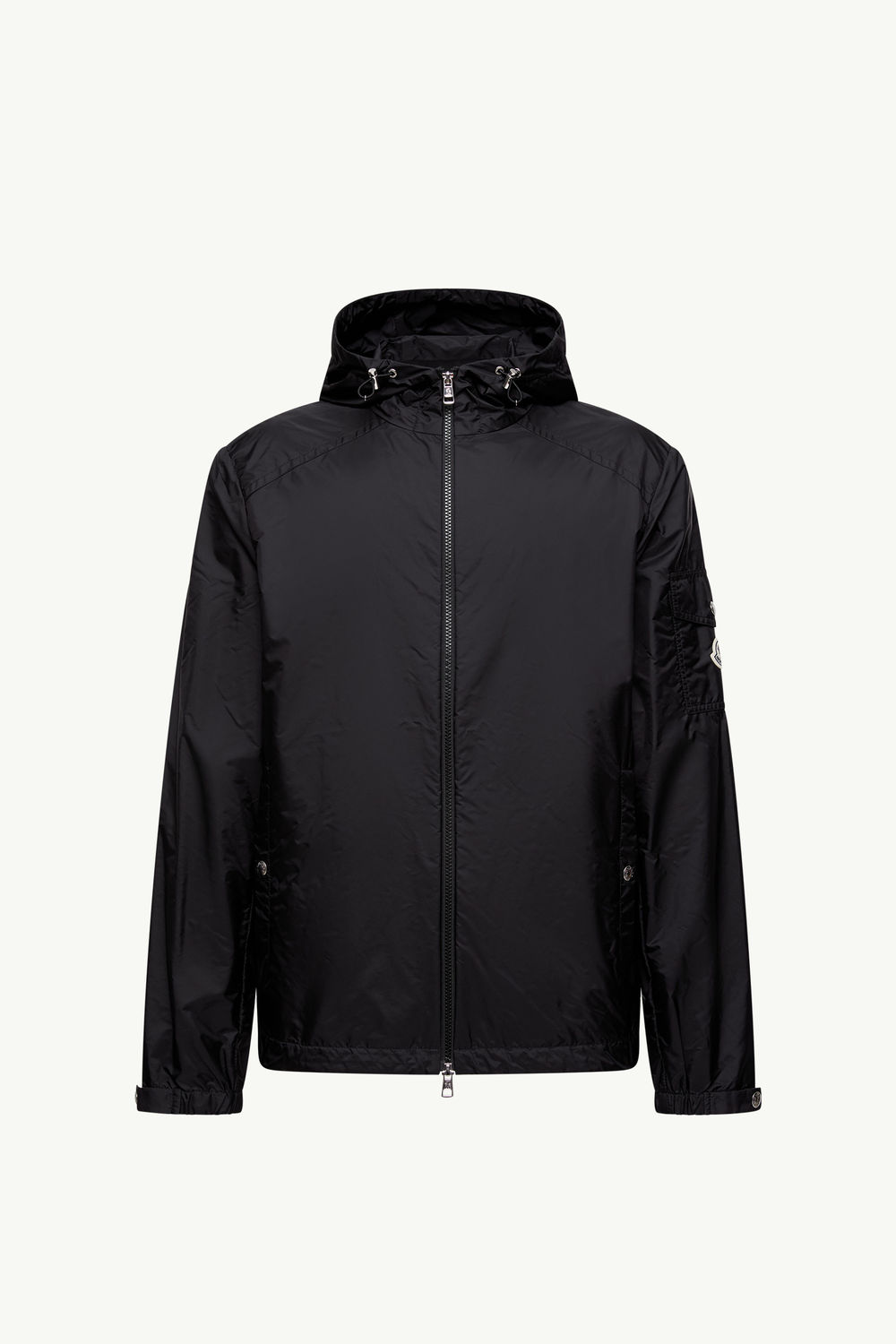 Etiache Hooded Rain Jacket Men Black Moncler 2