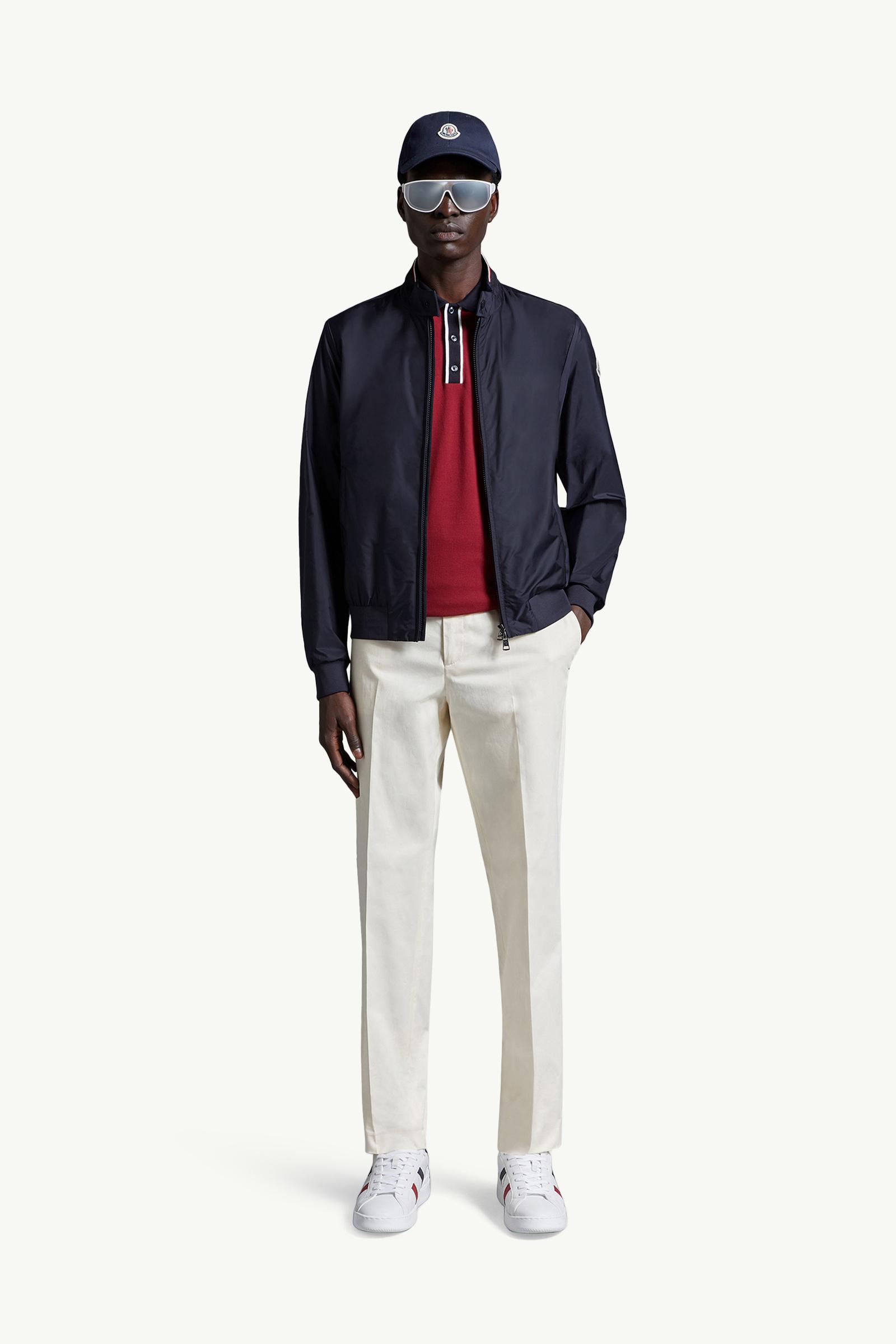 MONCLER REPPE ナイロンジャケット ネイビー 0 Navy Blue Reppe Rain Jacket - Windbreakers & Raincoats for