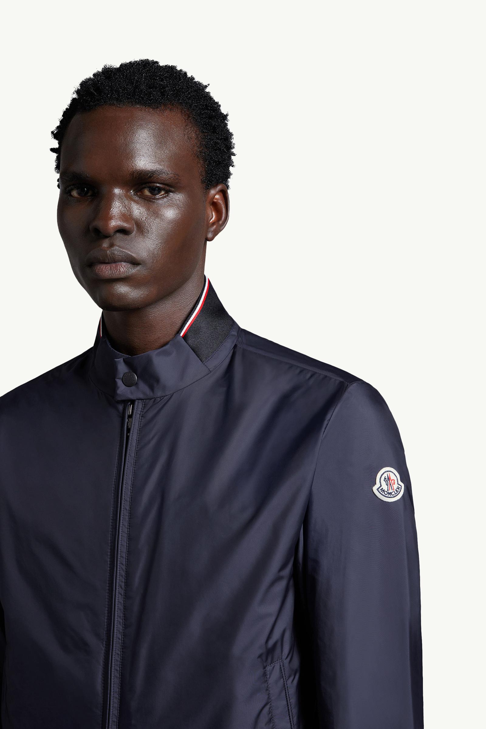MONCLER REPPE ナイロンジャケット ネイビー 0 Navy Blue Reppe Rain Jacket - Windbreakers & Raincoats for