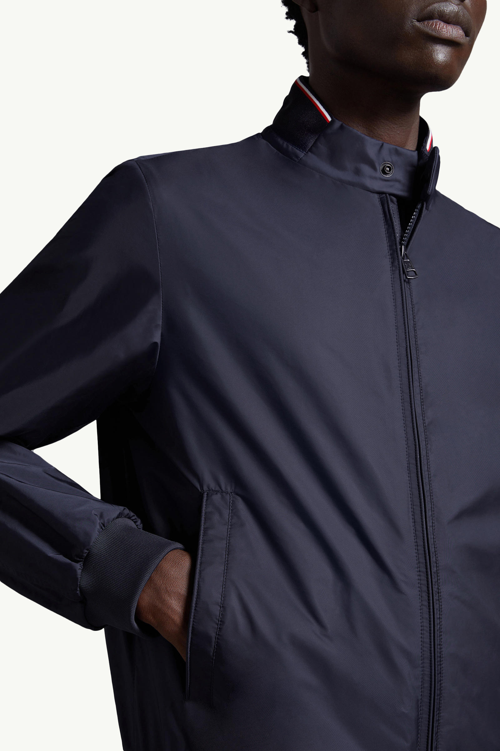 Reppe Rain Jacket Men Navy Blue Moncler 5