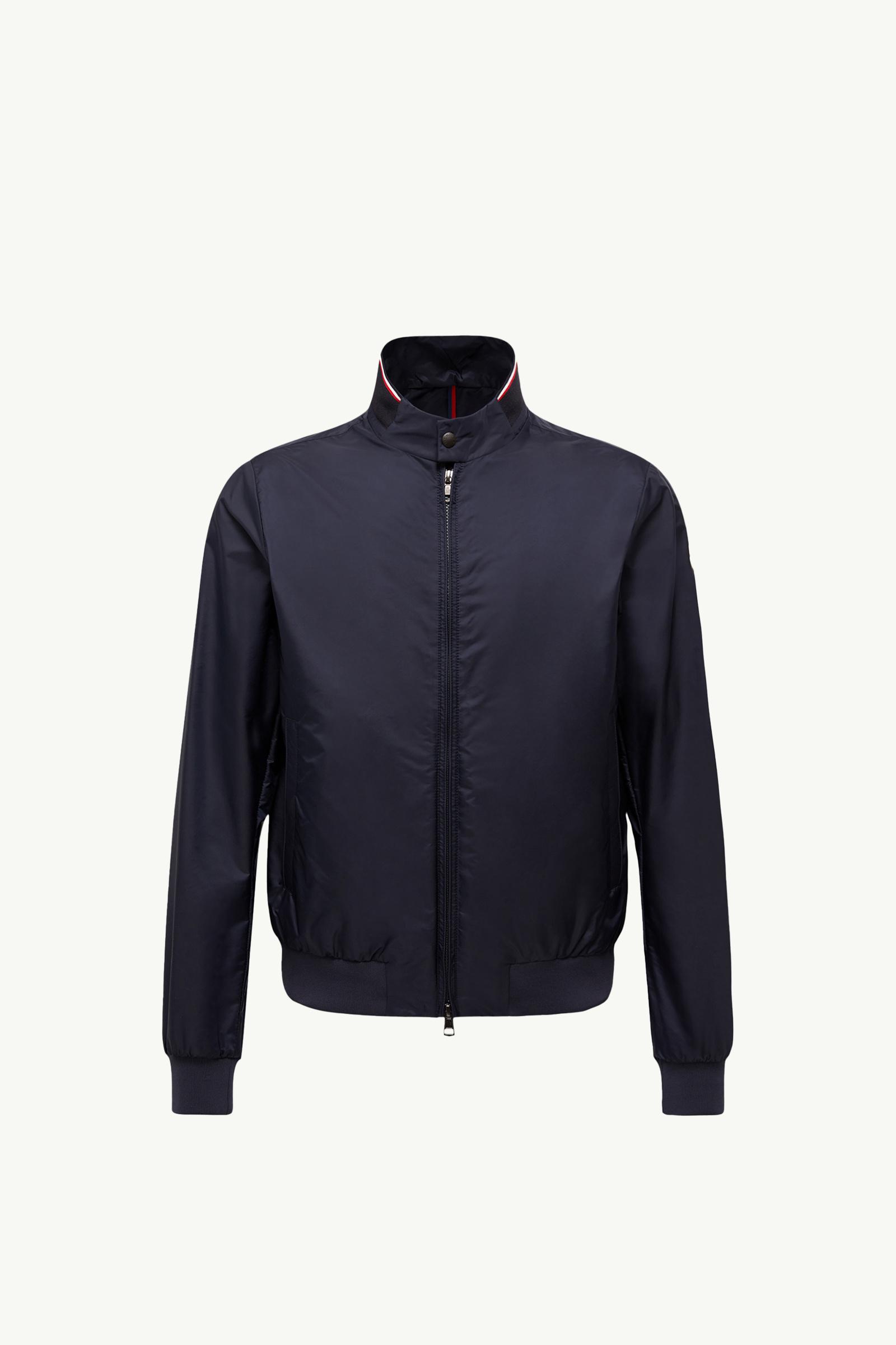 MONCLER REPPE ナイロンジャケット ネイビー 0 Navy Blue Reppe Rain Jacket - Windbreakers & Raincoats for