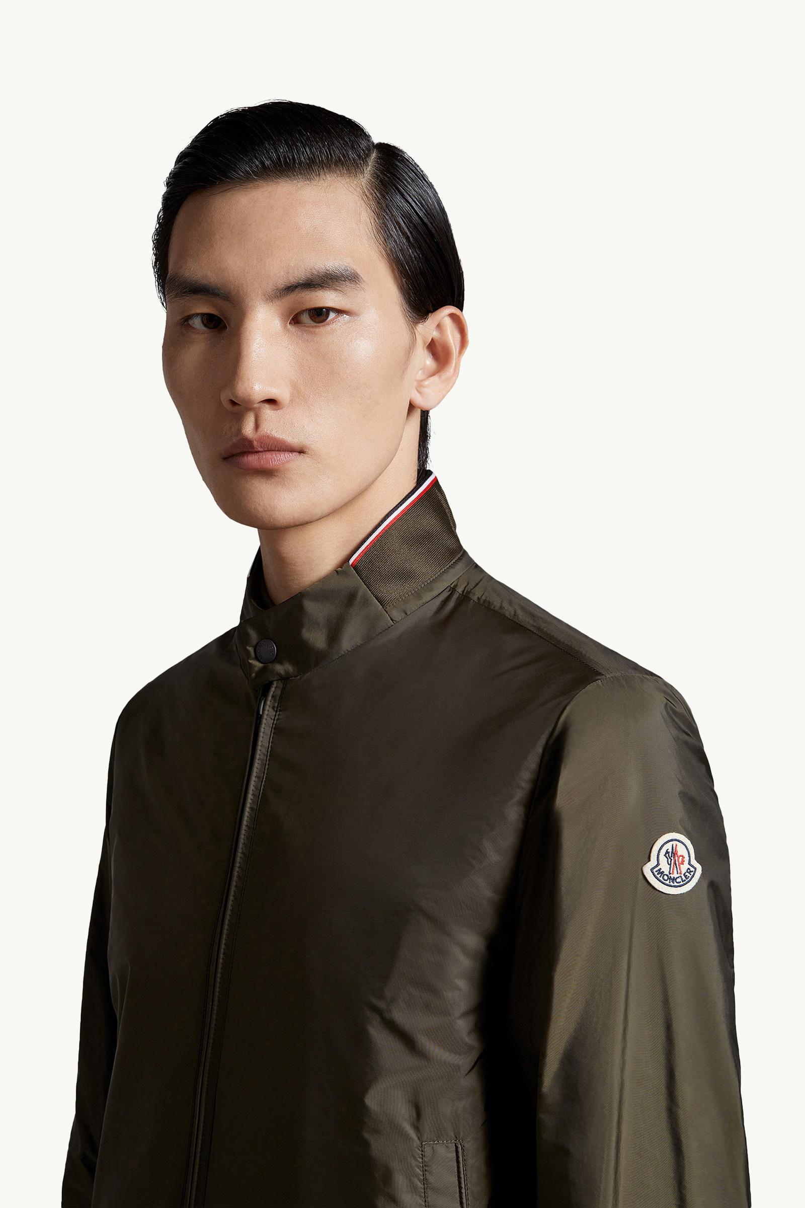 Reppe Rain Jacket Men Dark Green Moncler 1