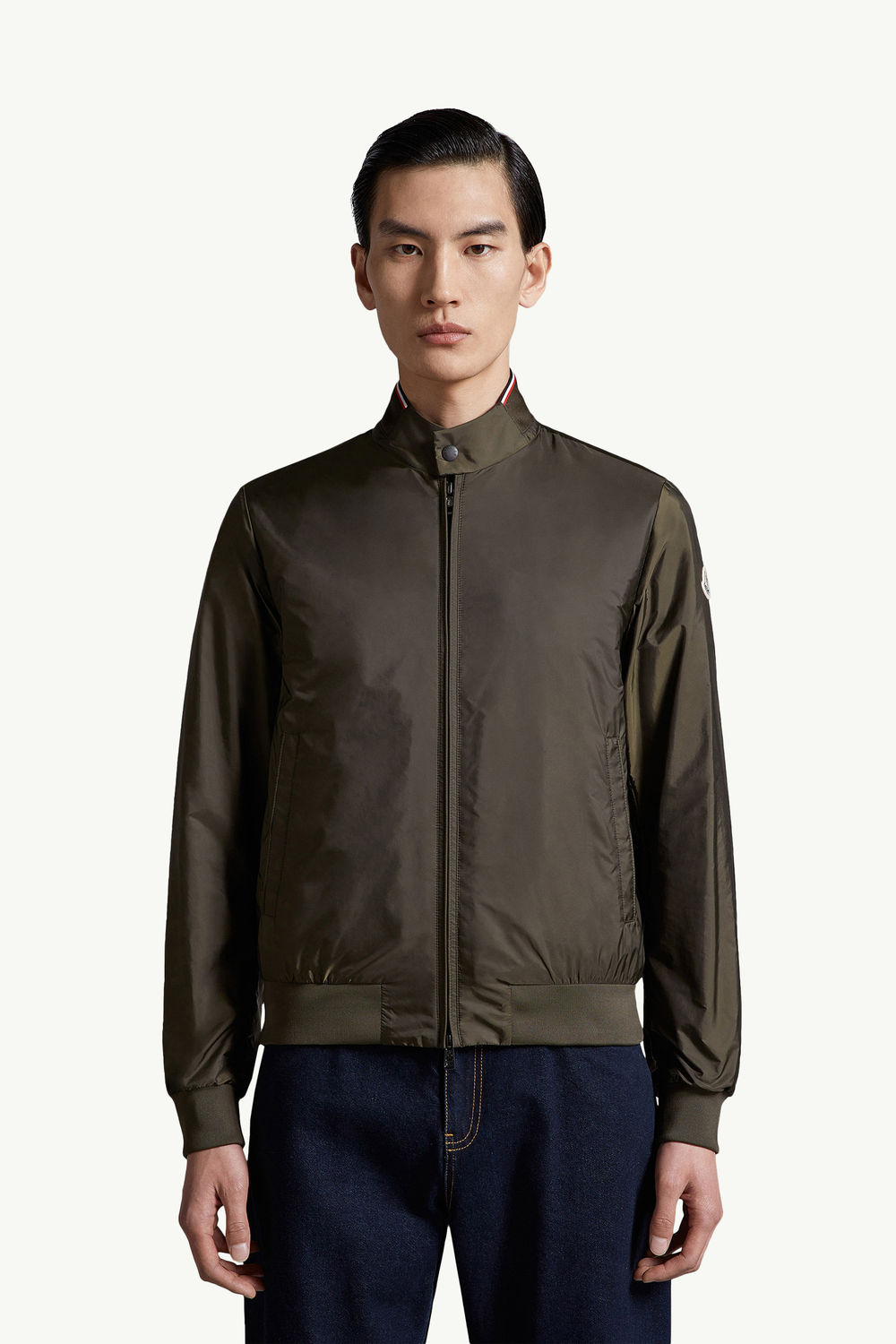 Reppe Rain Jacket Men Dark Green Moncler 3