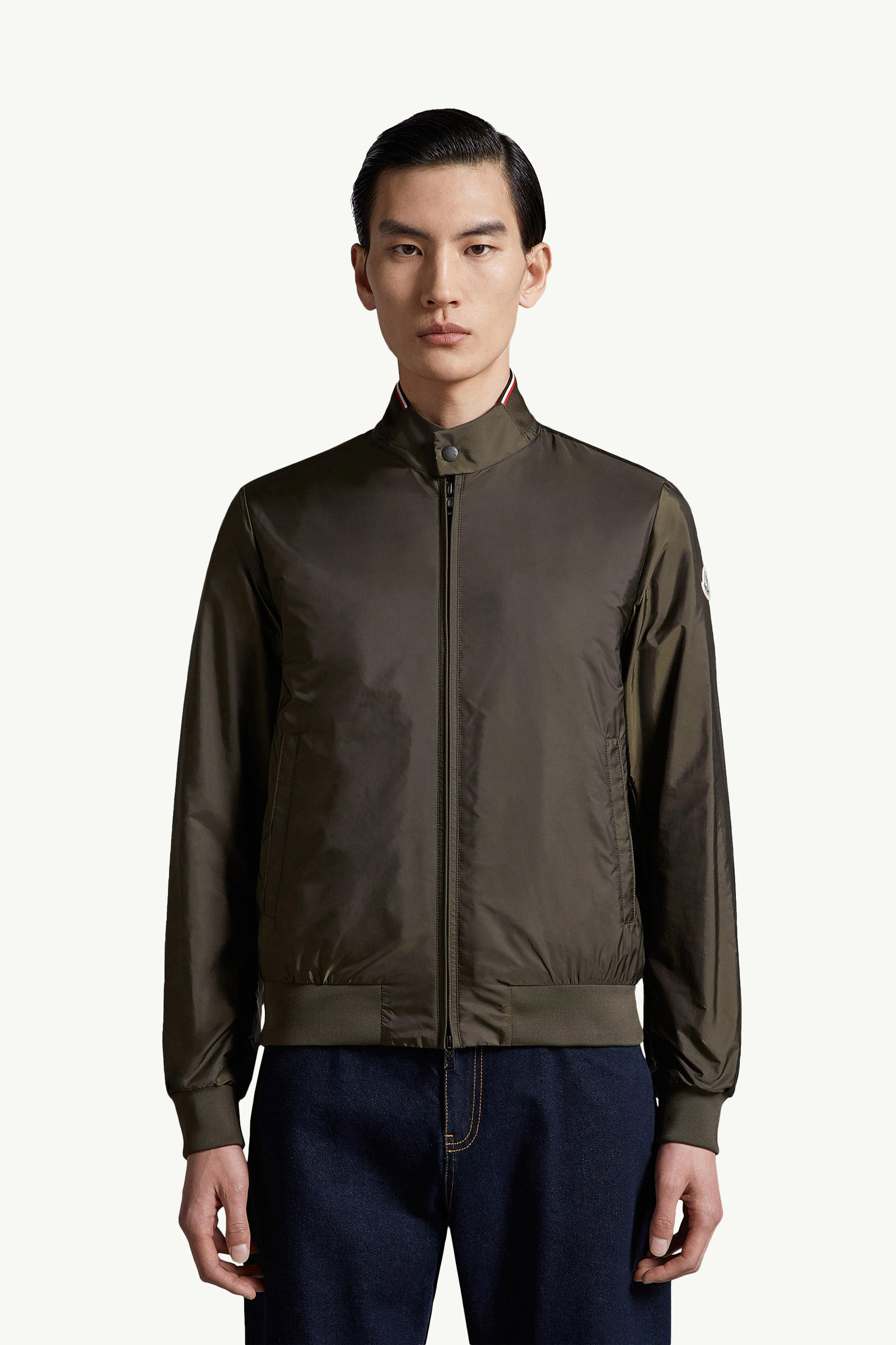 Reppe Rain Jacket Men Dark Green Moncler 3