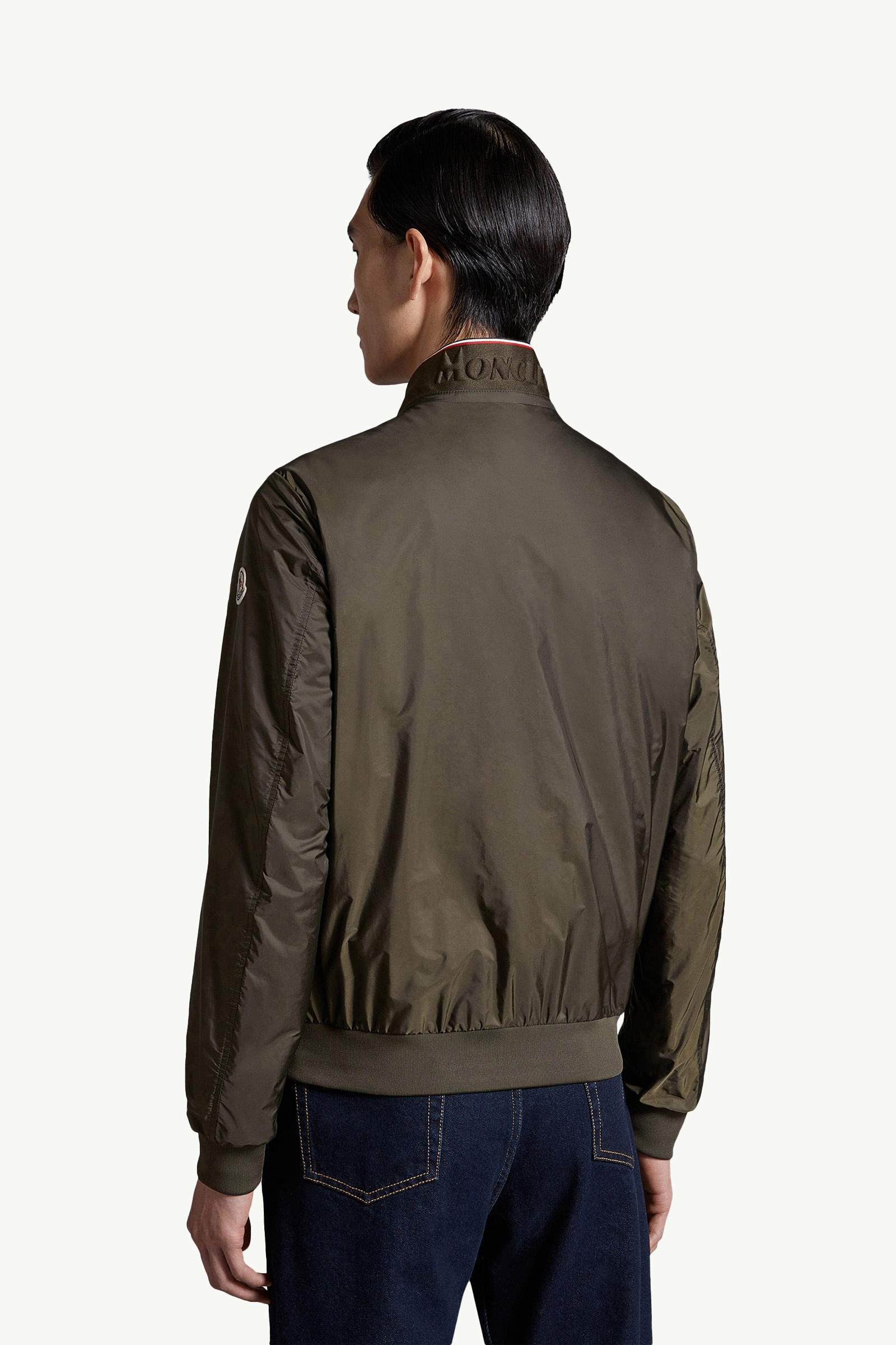 Reppe Rain Jacket Men Dark Green Moncler 4