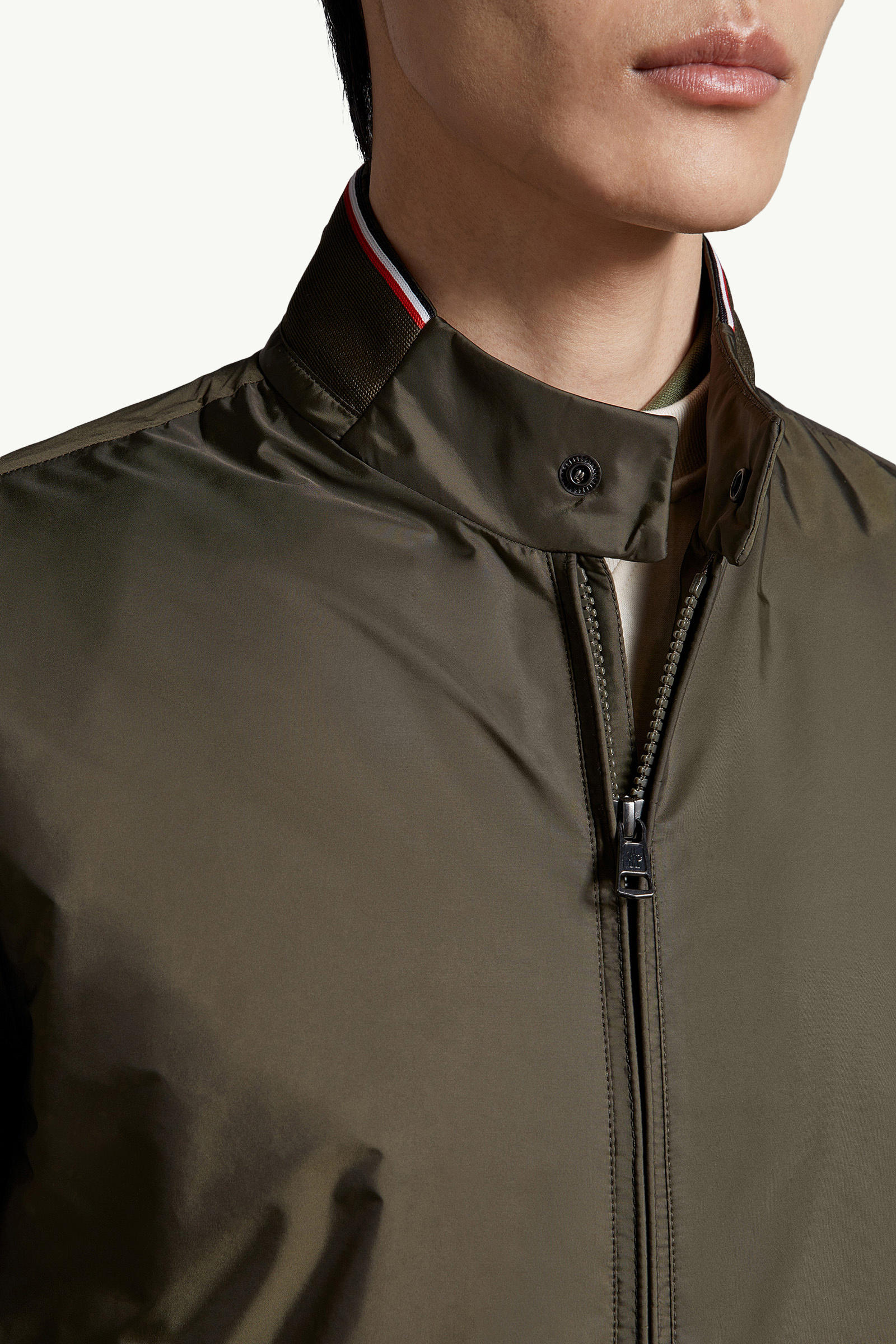 Reppe Rain Jacket Men Dark Green Moncler 7