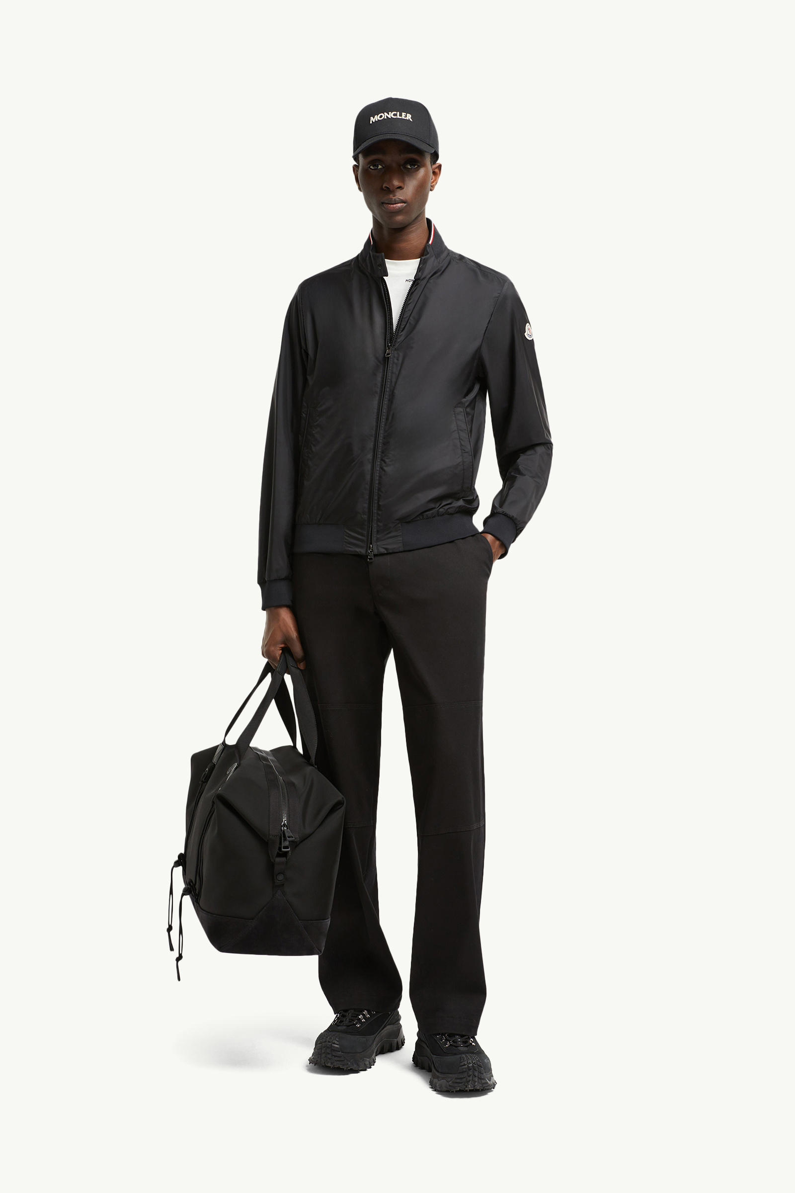 Reppe Rain Jacket Men Black Moncler 0