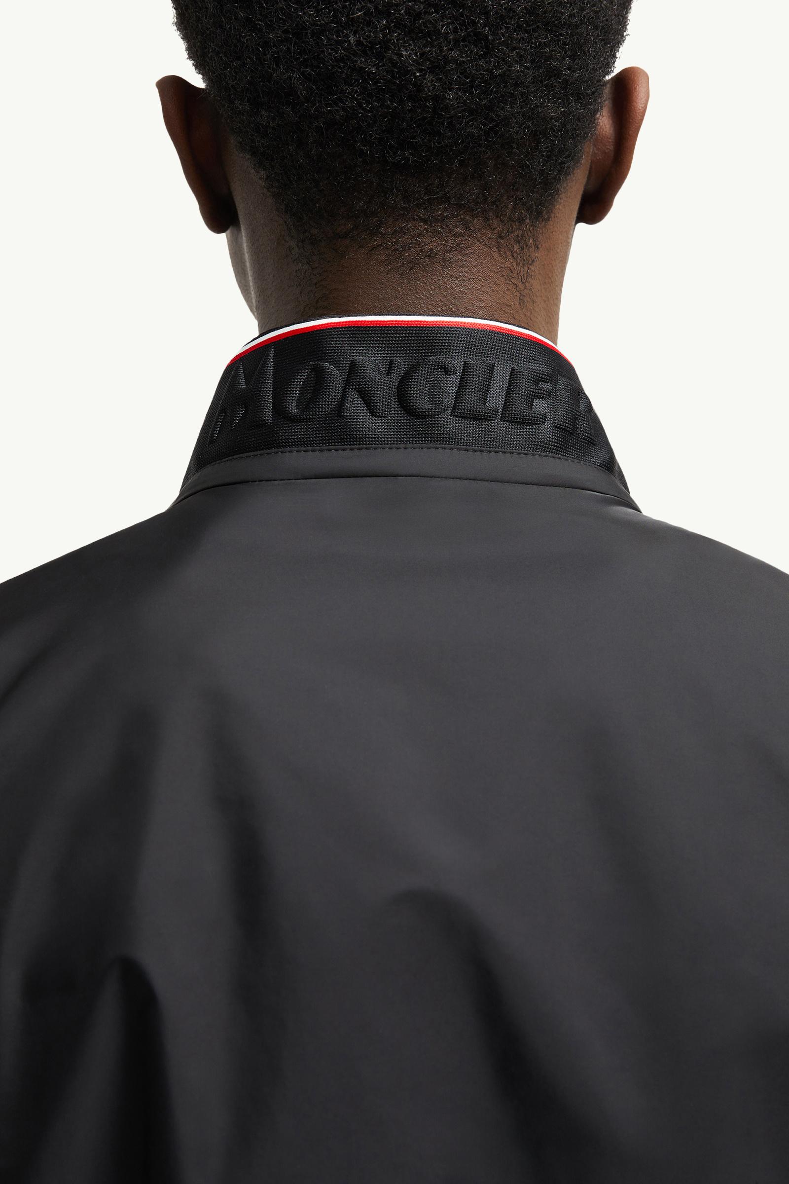 Black Reppe Rain Jacket - Windbreakers & Raincoats for Men