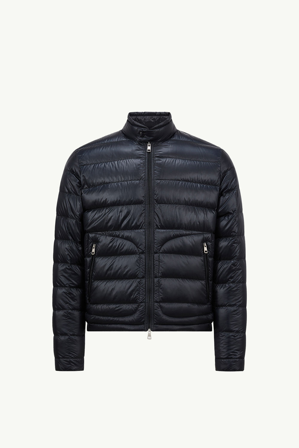 Acorus Packable Short Down Jacket Men Night Blue Moncler 2