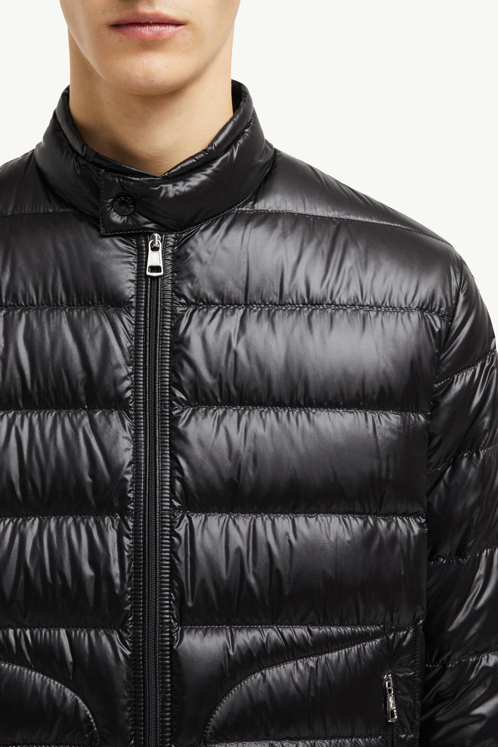 Acorus Packable Short Down Jacket Men Black Moncler 6