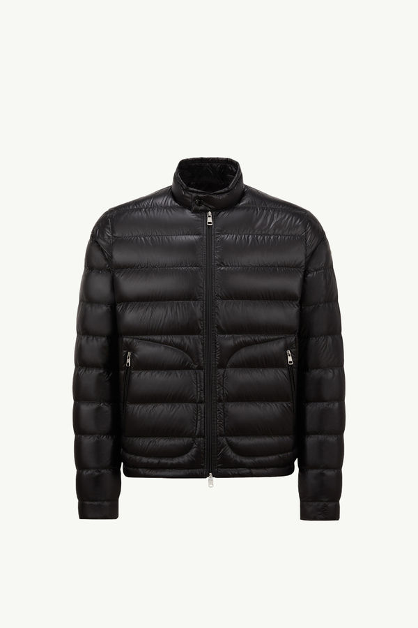 Acorus Packable Short Down Jacket Men Black Moncler 2