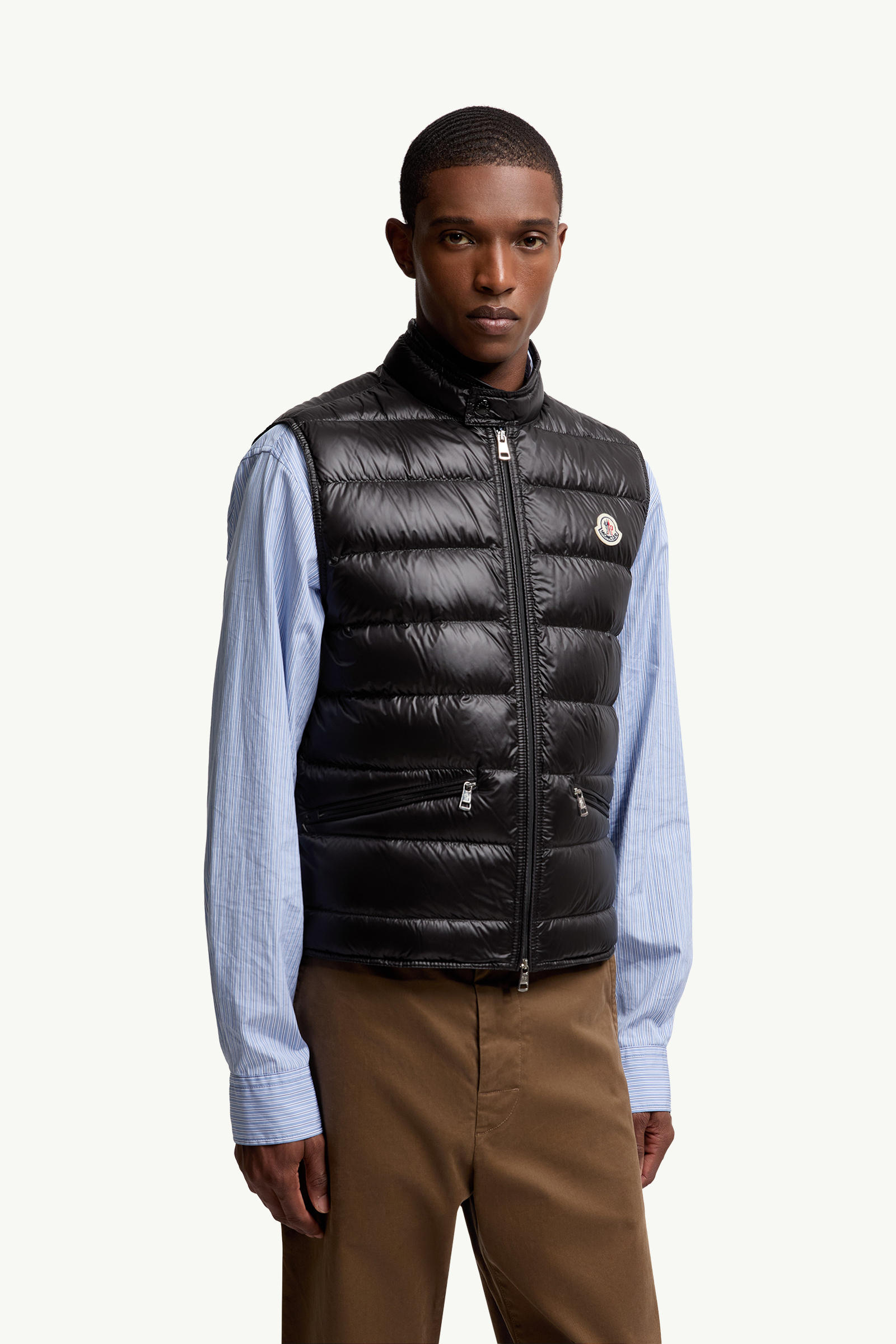Gui Packable Down Gilet Men Black Moncler 3
