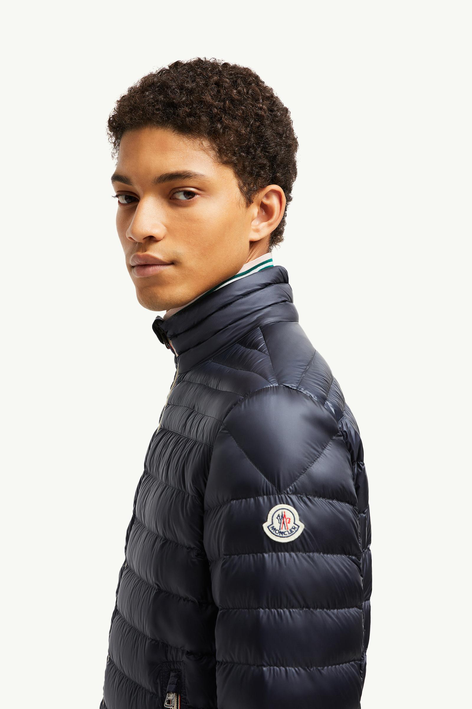 Piumino corto Daniel Uomo Blu Notte Moncler 1