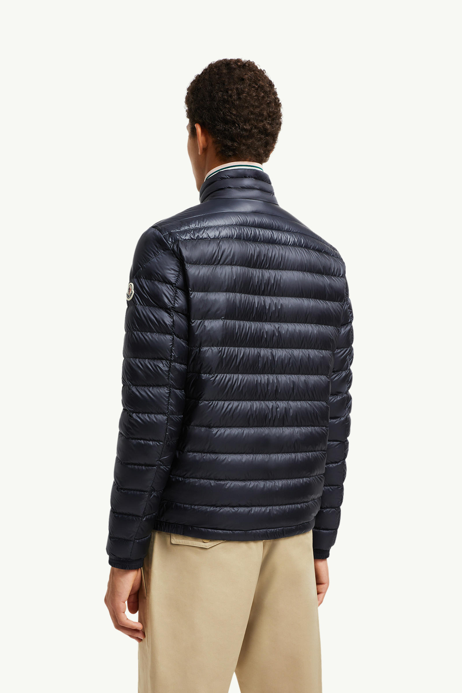 Piumino corto Daniel Uomo Blu Notte Moncler 4