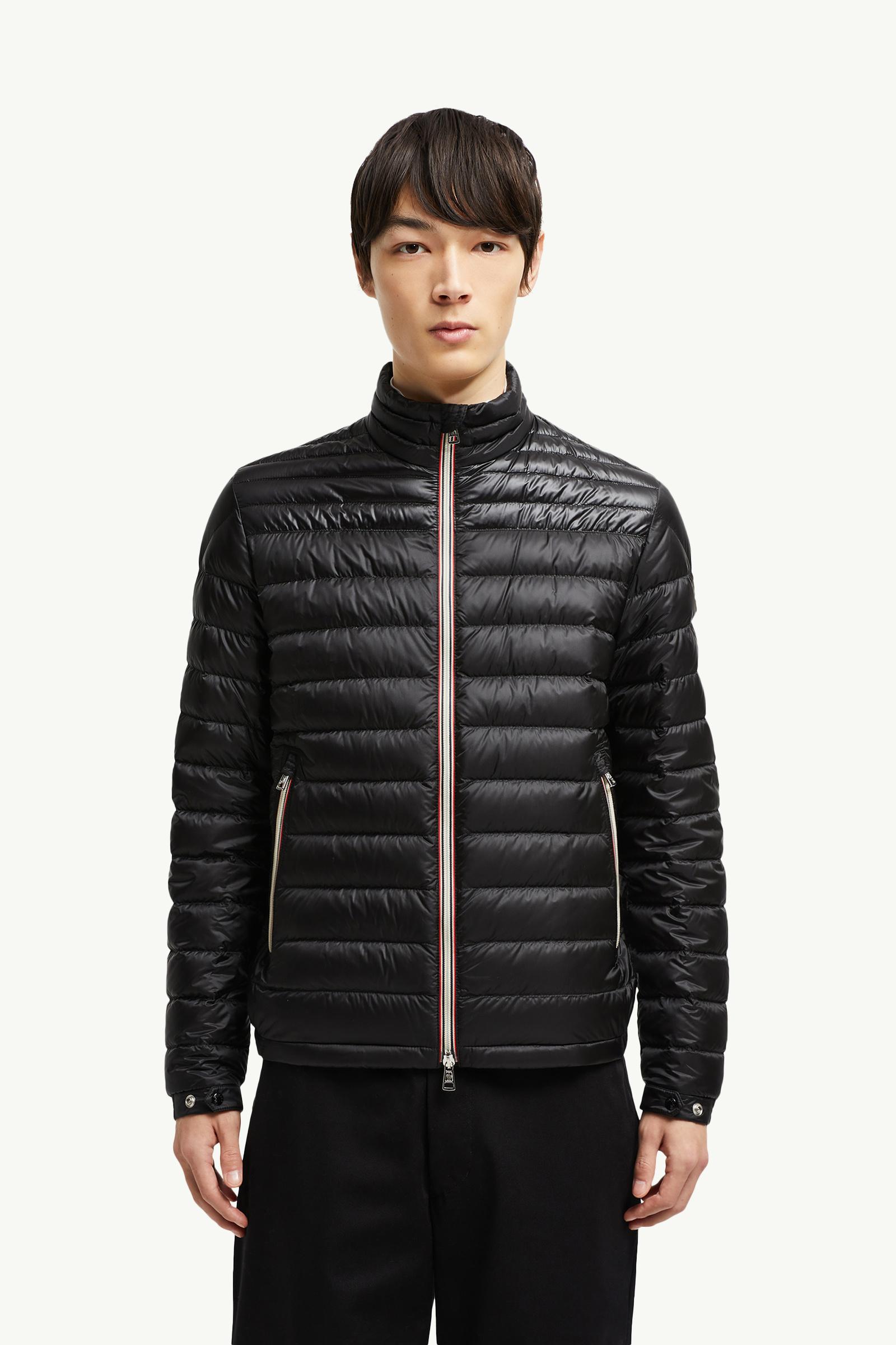 Black Daniel Short Down Jacket - Short Down Jackets for Men
