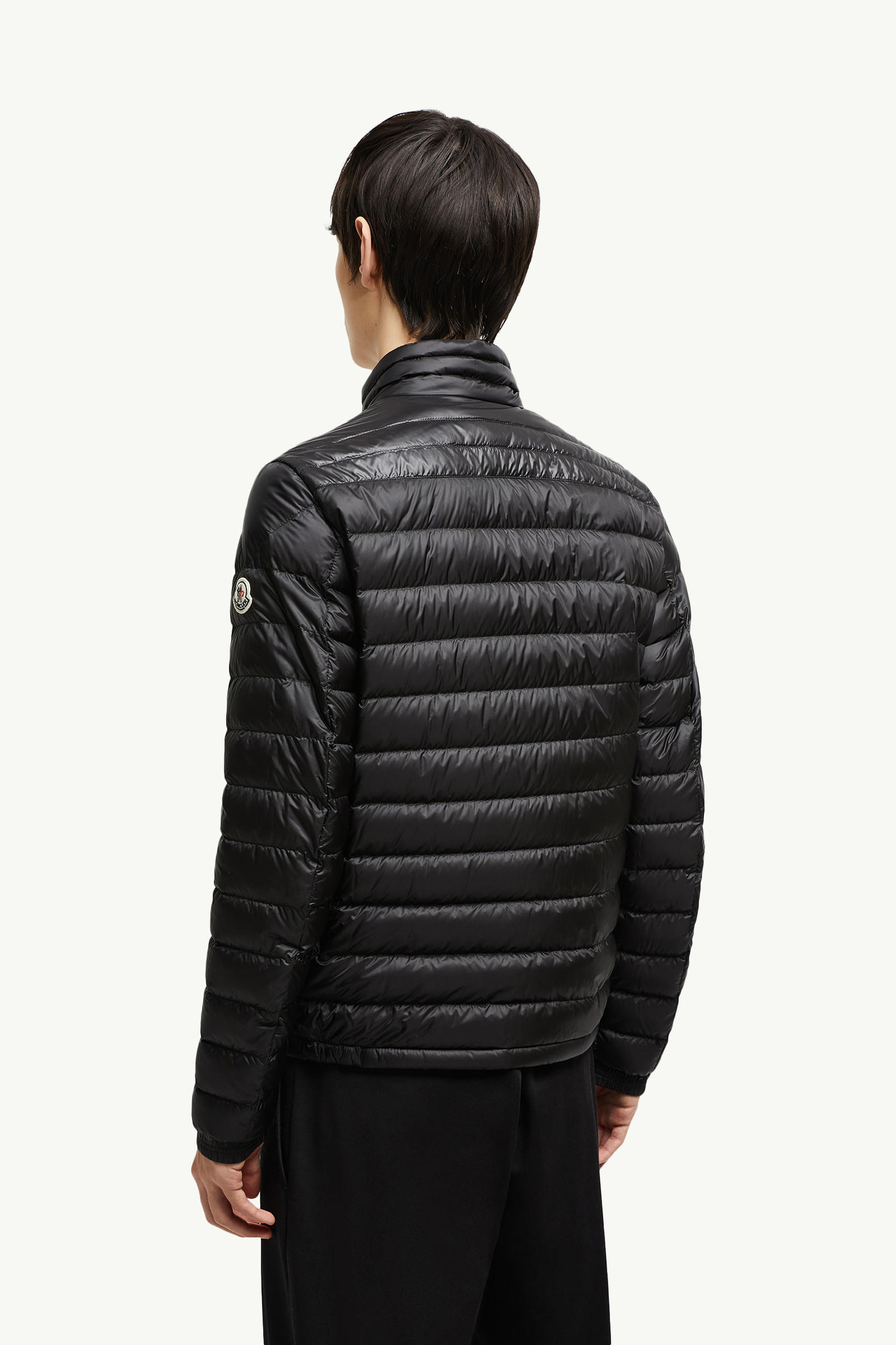 Daniel Short Down Jacket Men Black Moncler 4