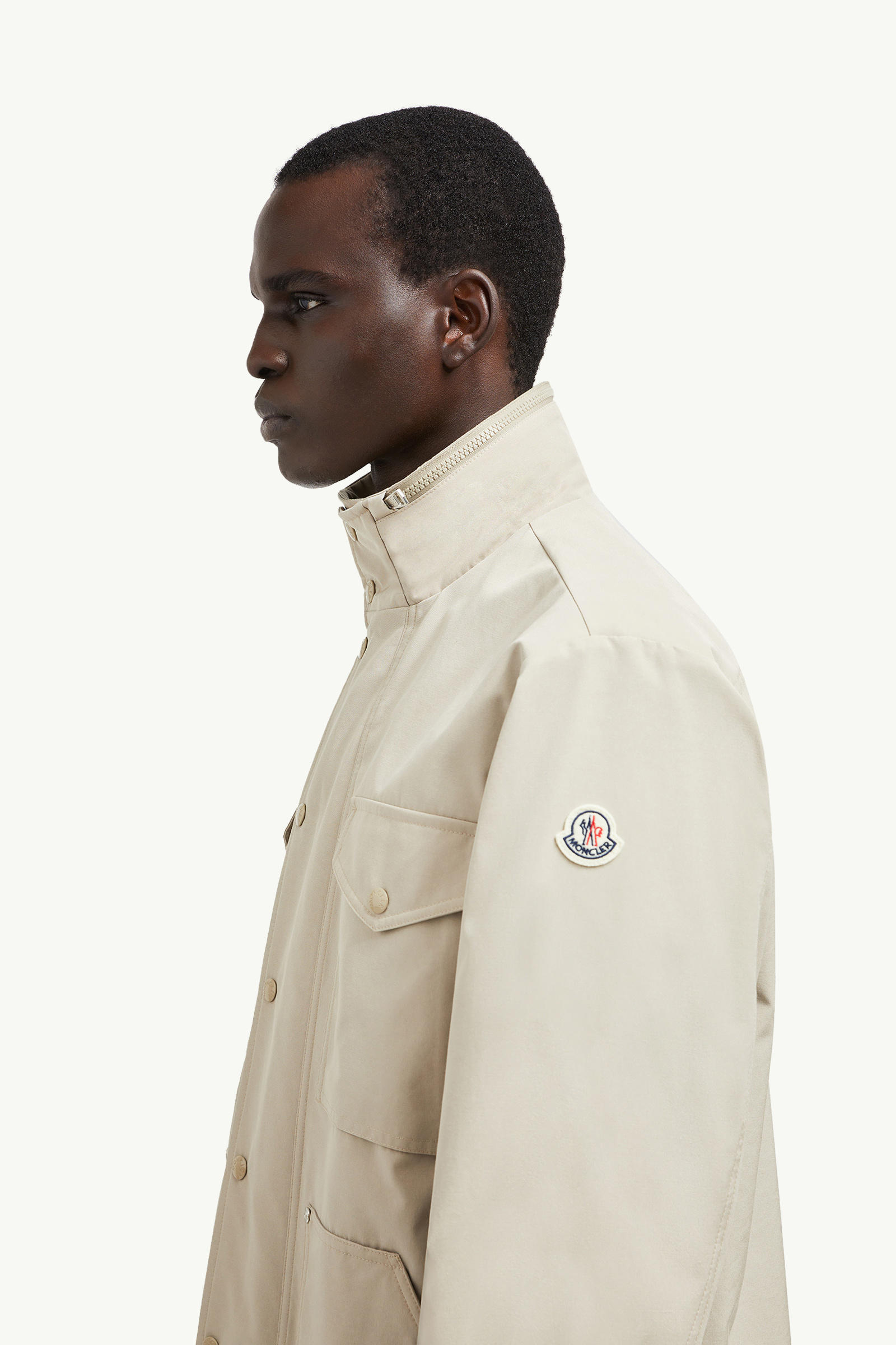 Noues Field Jacket Men Light Beige Moncler 1