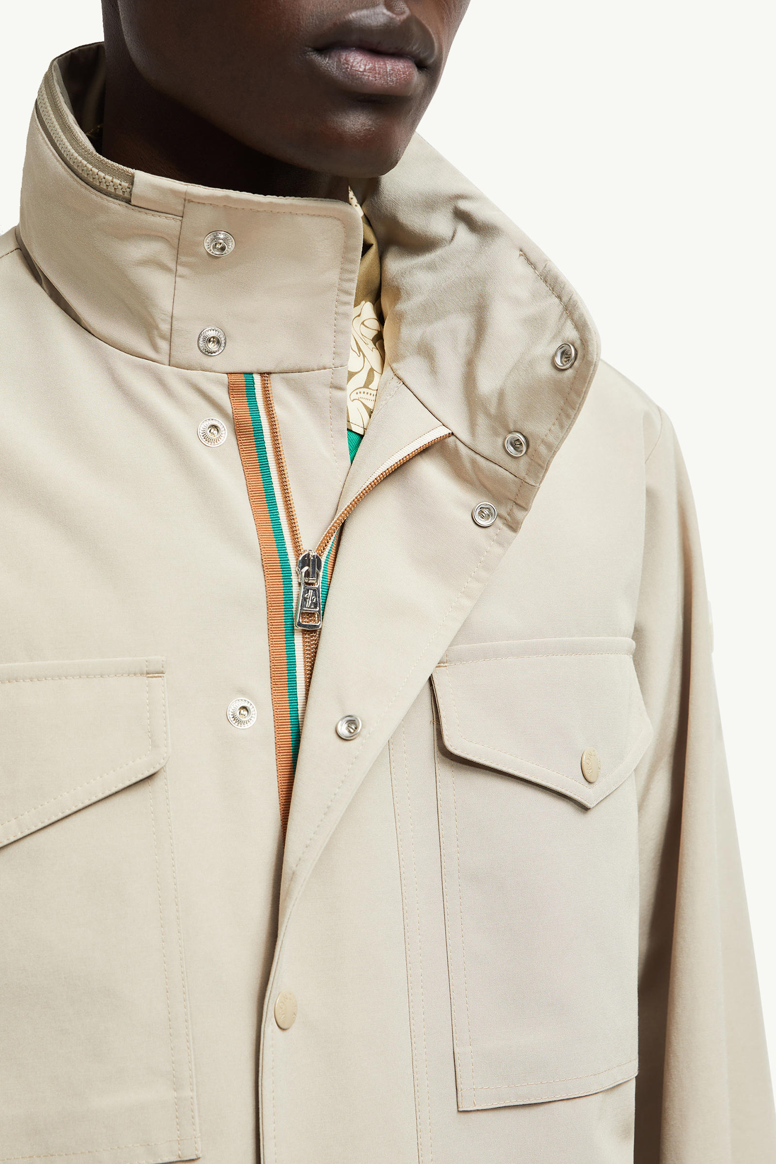 Noues Field Jacket Men Light Beige Moncler 6