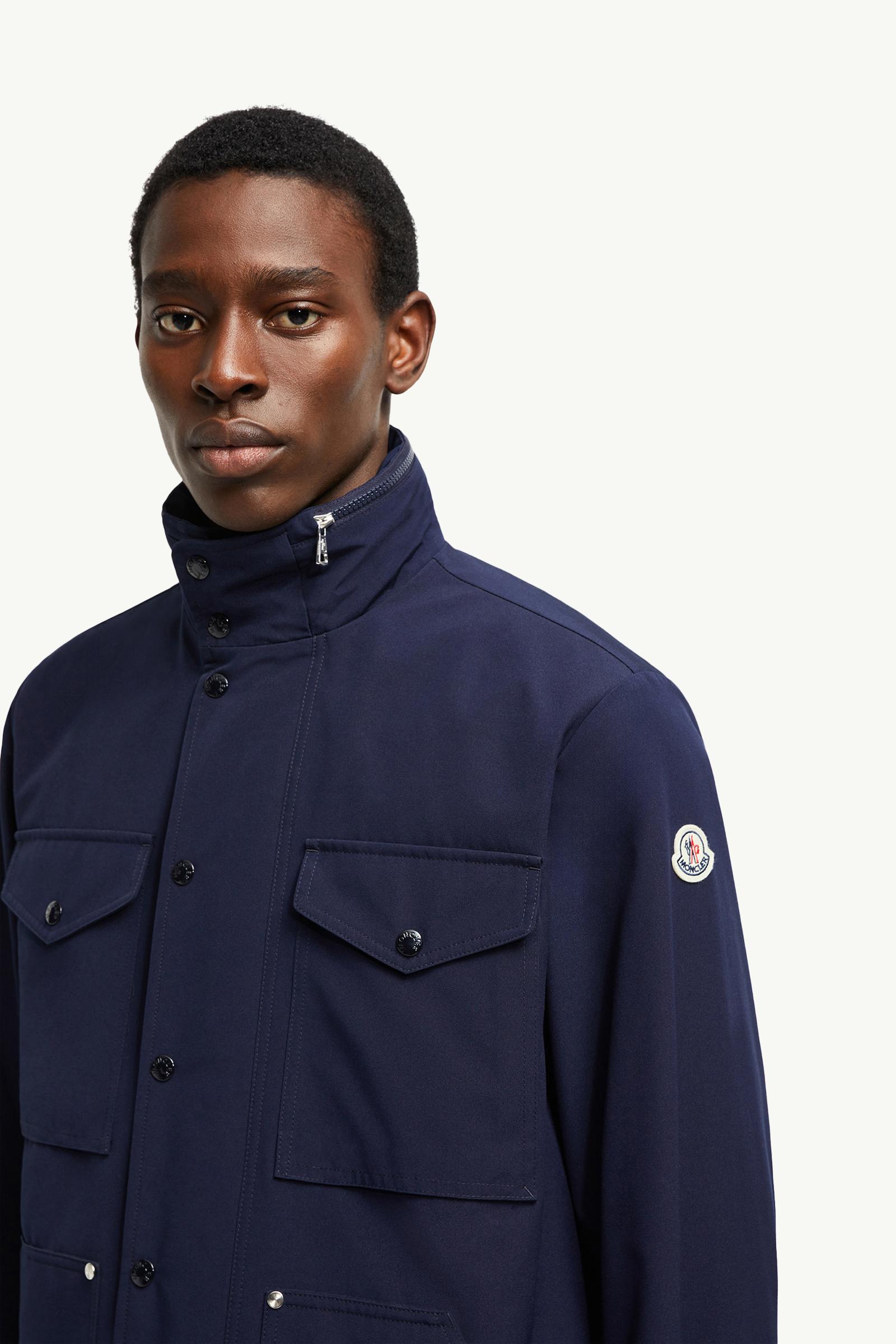 Noues Field Jacket Men Navy Blue Moncler 1