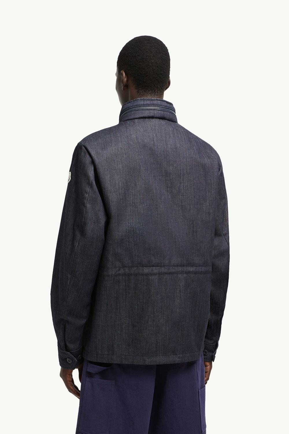 Veste utilitaire Chesery en denim Hommes Bleu Jean Moncler 4