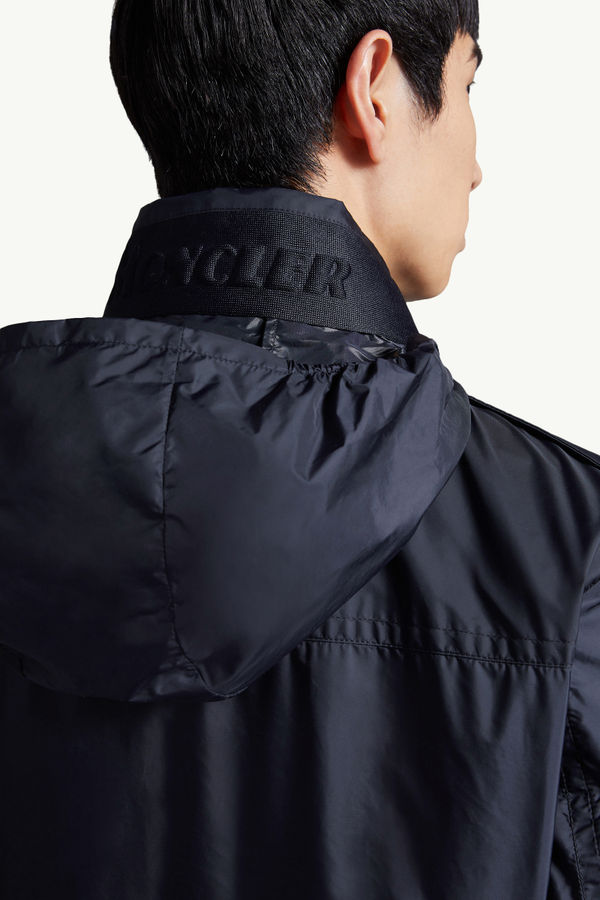 Lez Water-Repellent Field Jacket Men Dark Blue Moncler 6
