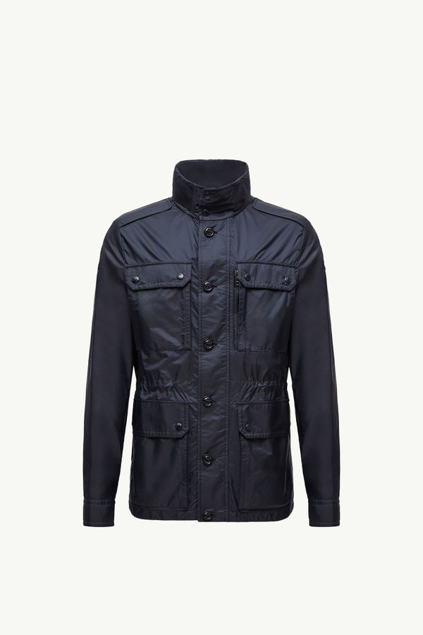 Lez Water-Repellent Field Jacket Men Dark Blue Moncler 2