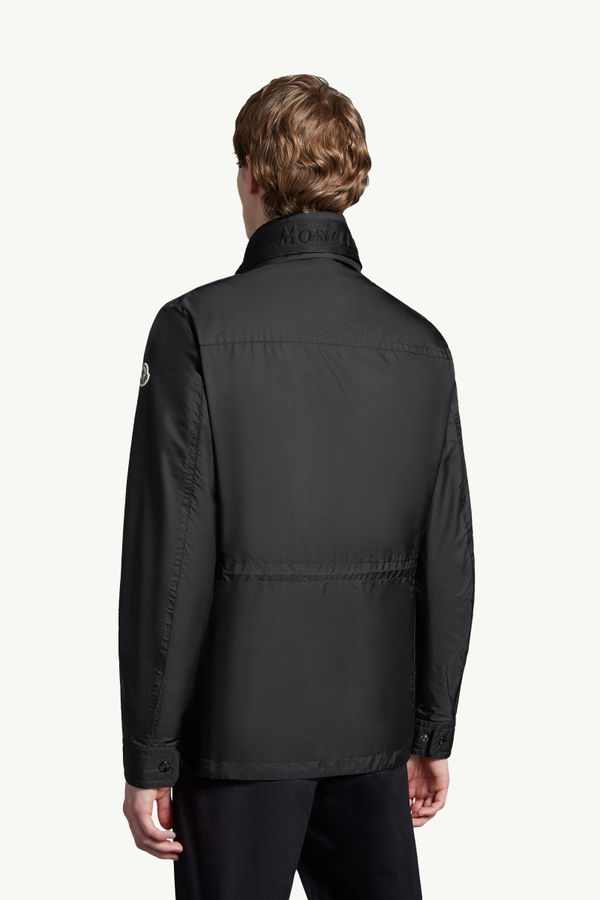 Lez Water-Repellent Field Jacket Men Black Moncler 4
