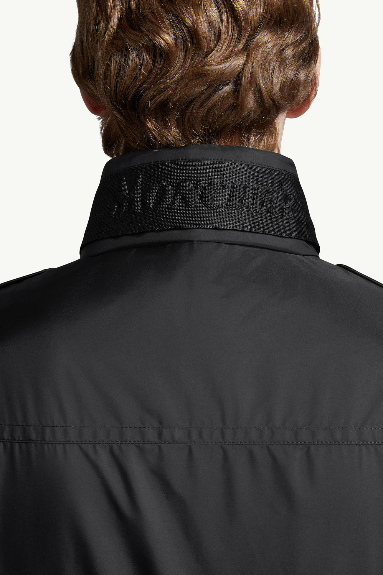 Lez防潑水軍裝外套 男士 黑色 Moncler 7