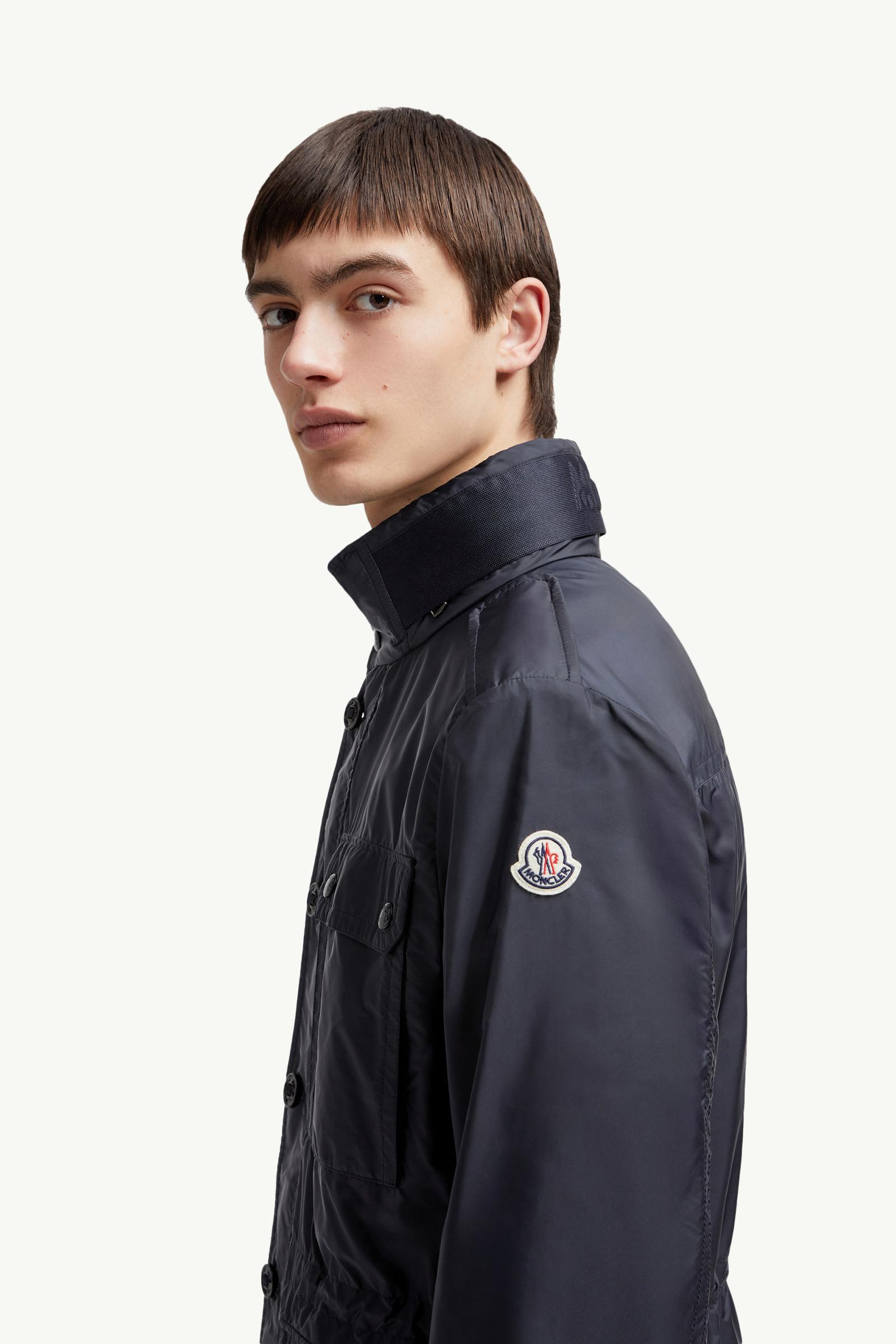 Lez Water-Repellent Field Jacket Men Dark Blue Moncler 1