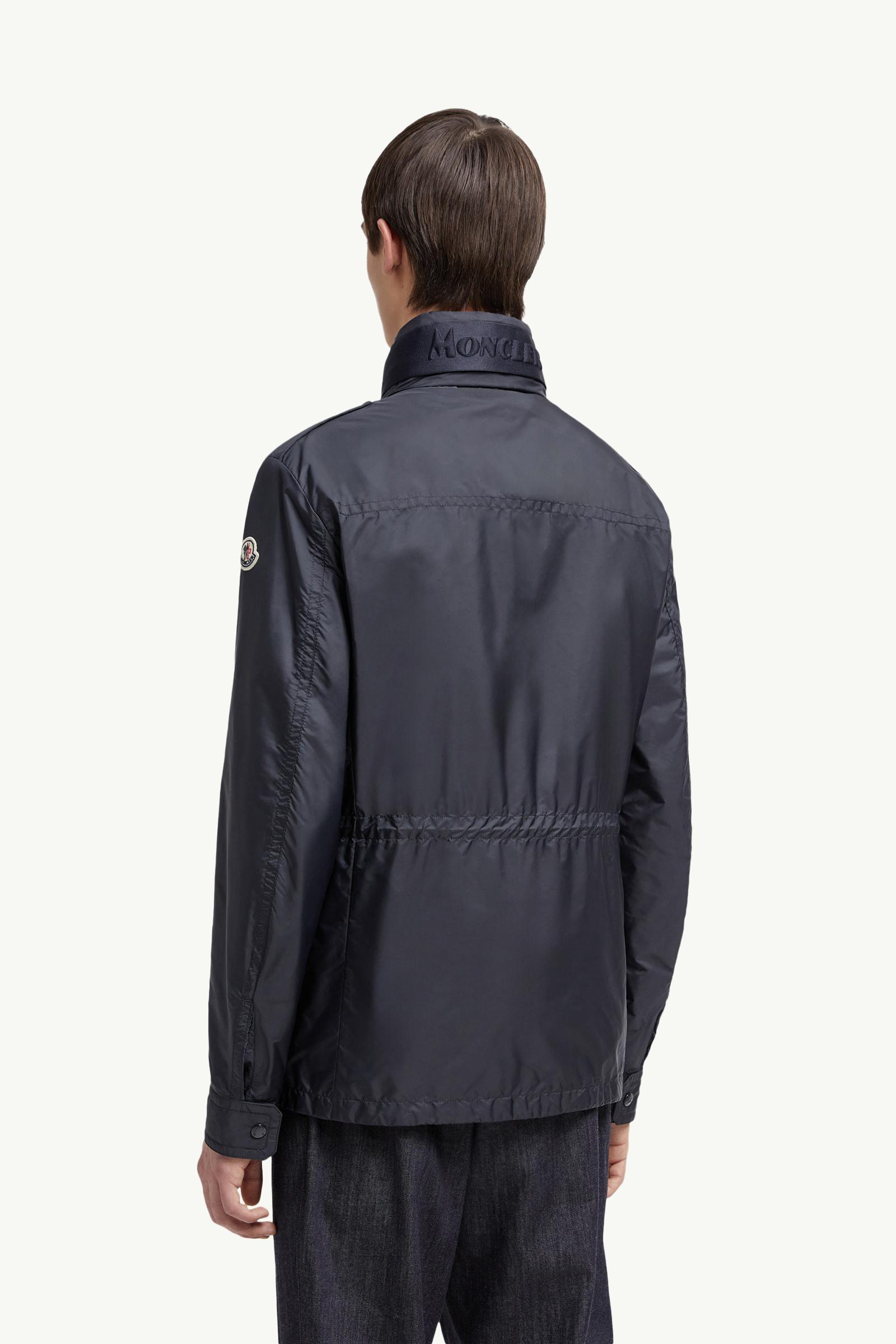 ★【MONCLER】Giacca field con cappuccio Fermont★ジャケット Dark Blue Lez Water-Repellent Field Jacket - Windbreakers