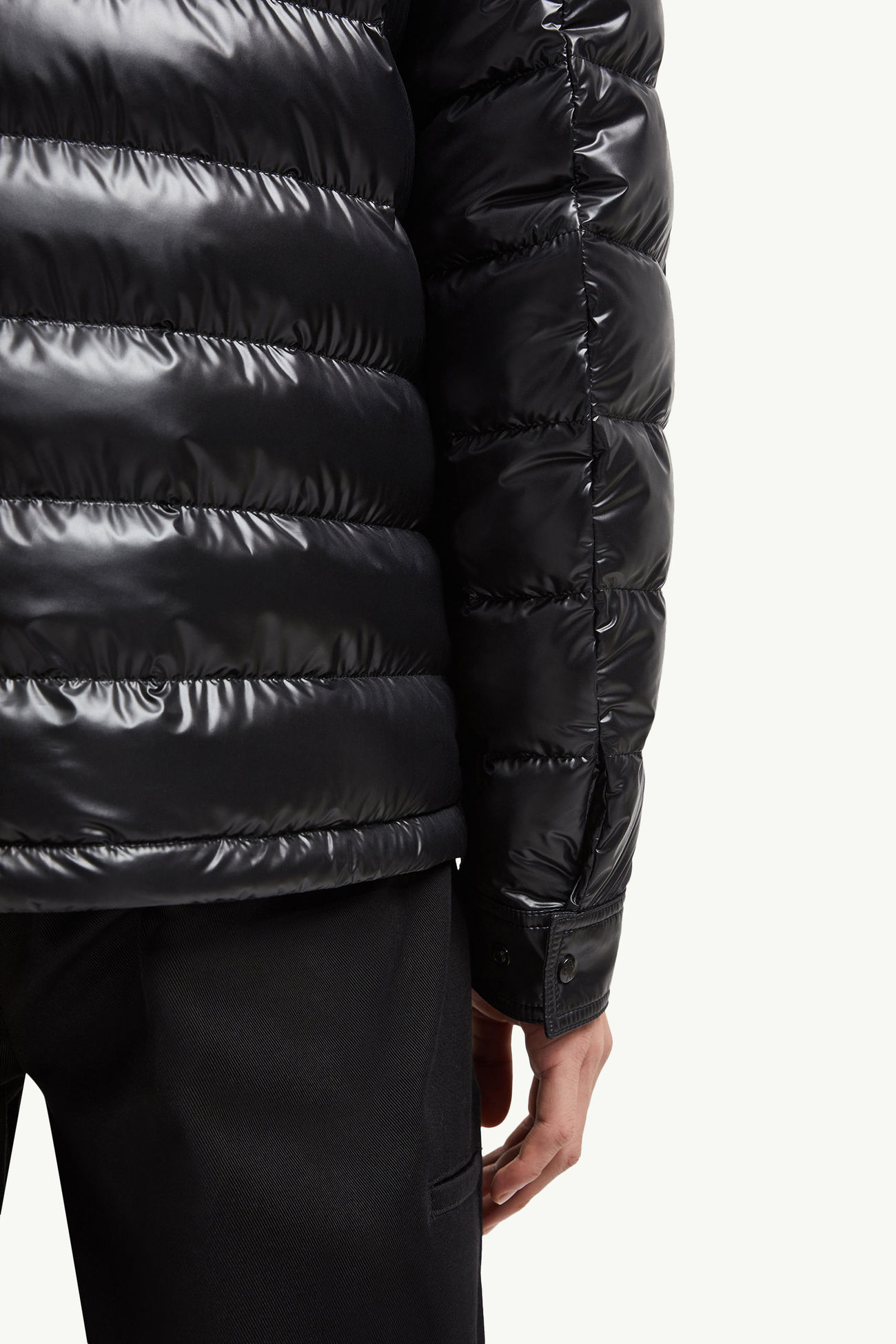 Giacca camicia imbottita Chambly Uomo Nero Moncler 7