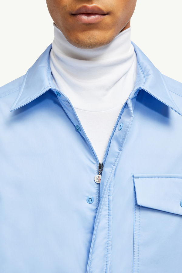 Arpont Daunen-Hemdjacke Herren Hellblau Moncler 6