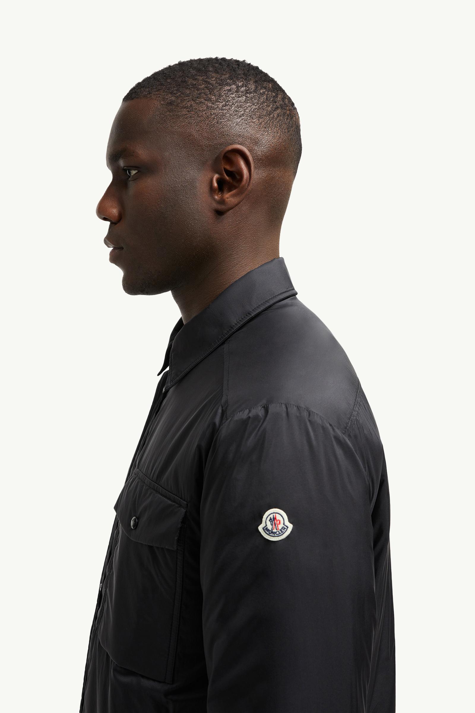 Arpont Down Shirt Jacket Men Black Moncler 1