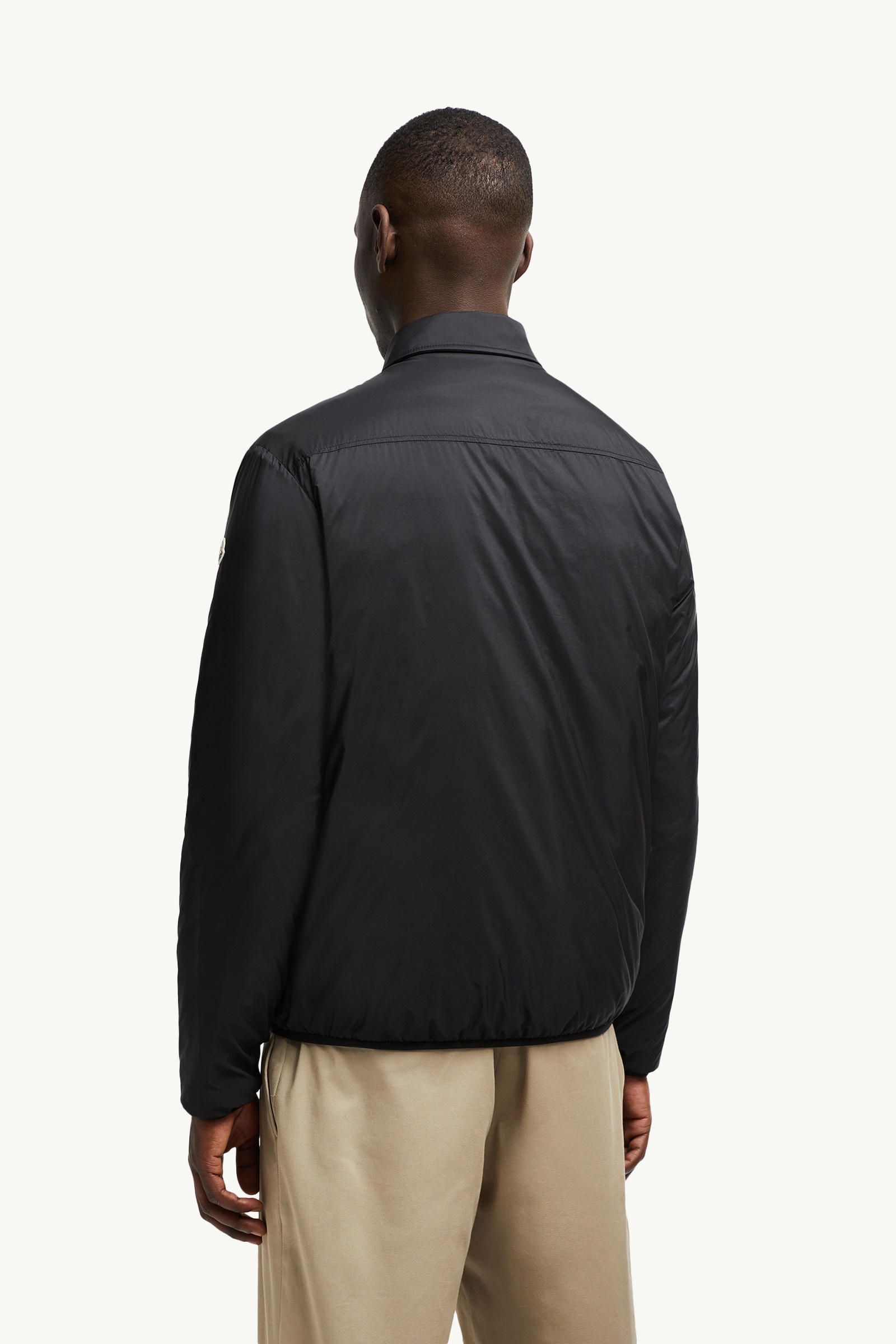 Arpont Down Shirt Jacket Men Black Moncler 4