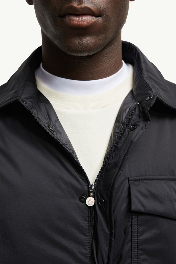 Arpont Daunen-Hemdjacke Herren Schwarz Moncler 6