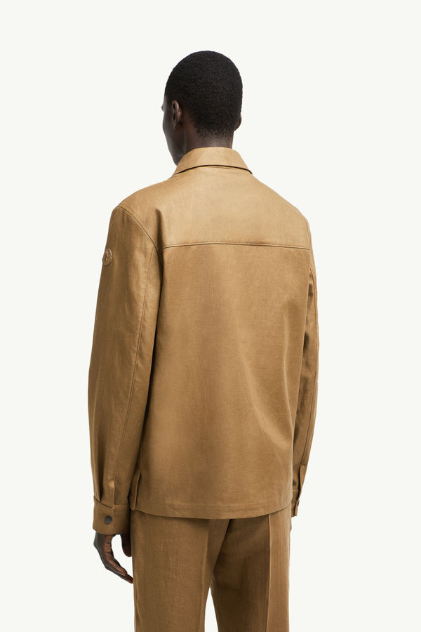 Surchemise Callaqui en lin Hommes Marron Moncler 4