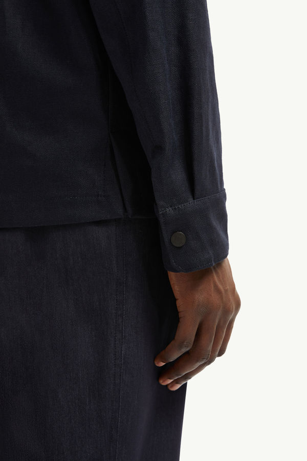 Surchemise Callaqui en lin Hommes Bleu foncé Moncler 6