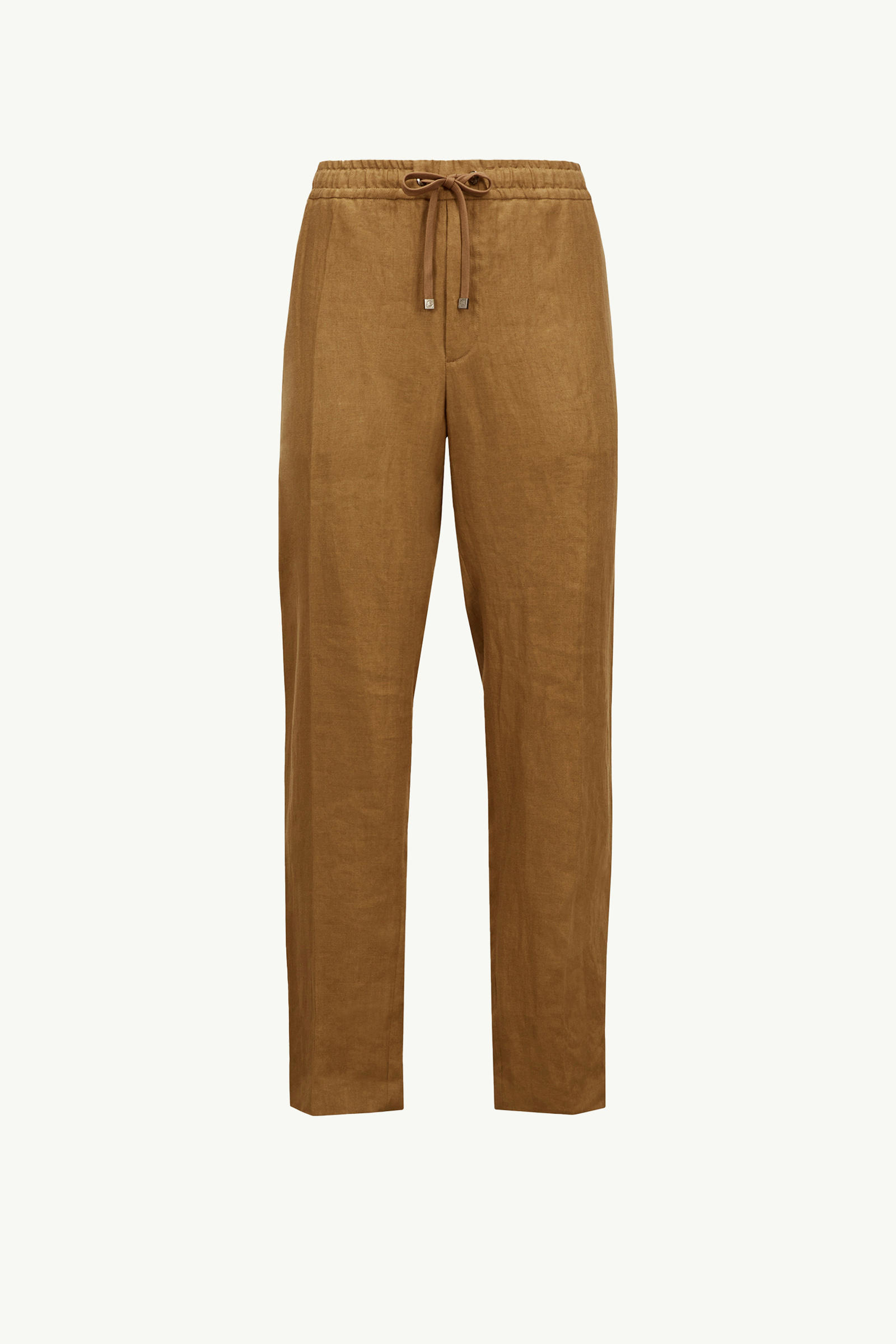 Linen Pants Men Light Brown Moncler 2