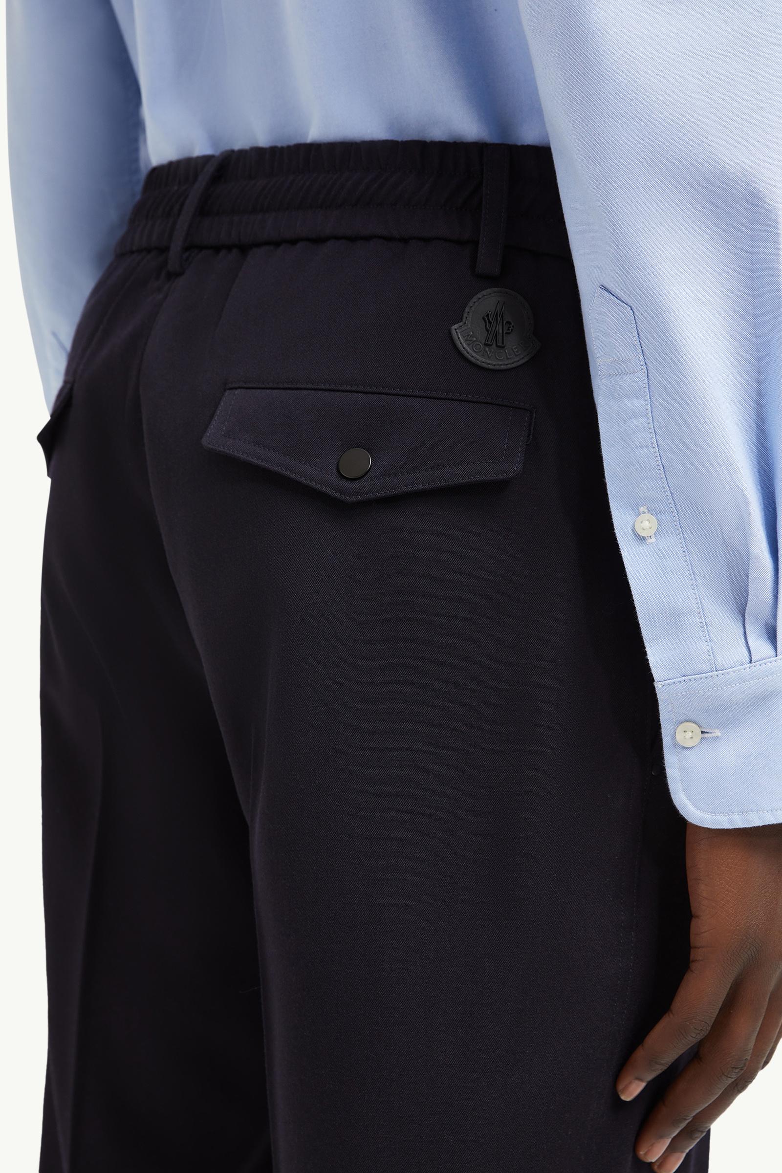 【送料&関税込】Moncler Graphite Wool Blend Pant MONCLER Graphite ナイロン パンツ (MONCLER/パンツ・ボトムス